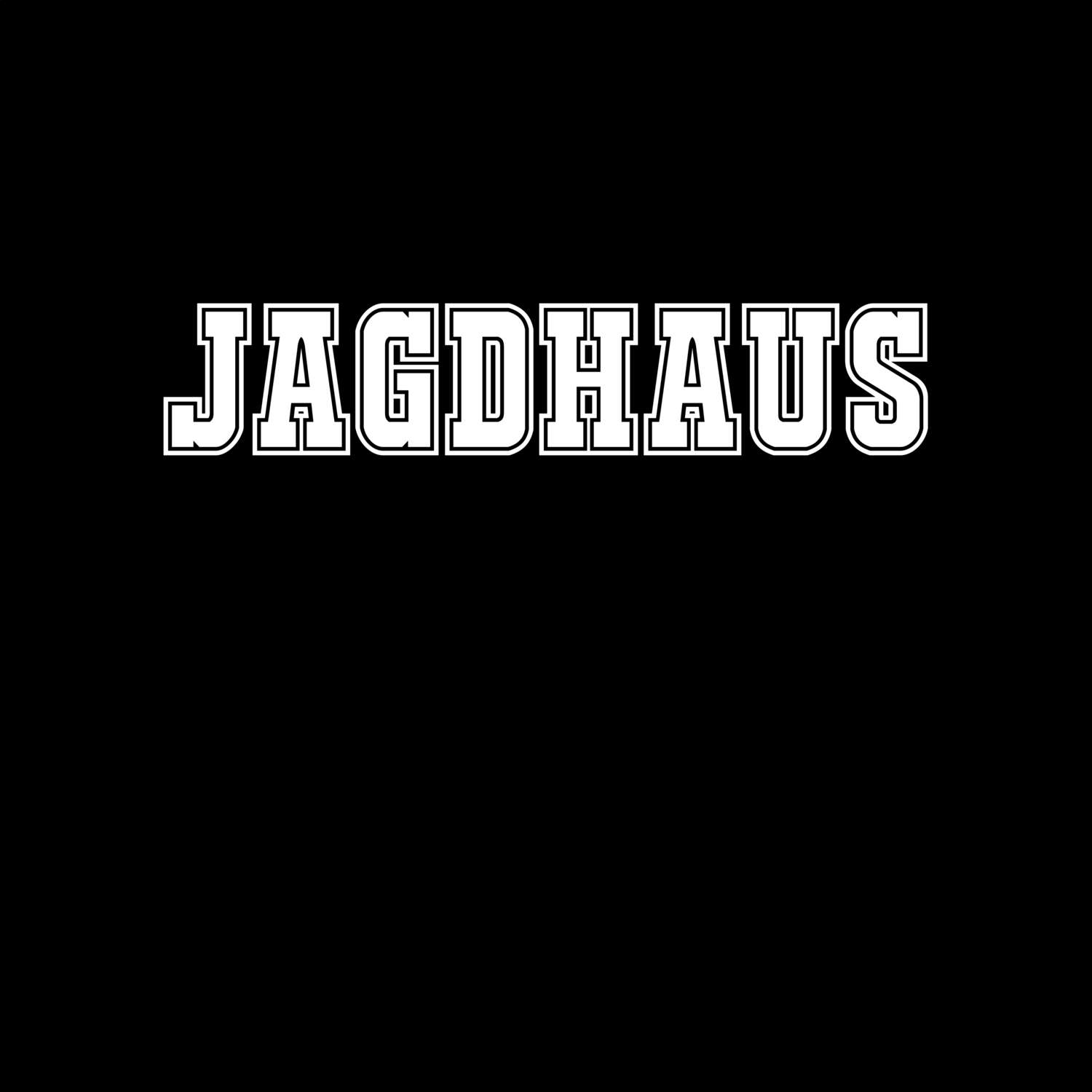 T-Shirt »Classic« für den Ort »Jagdhaus«