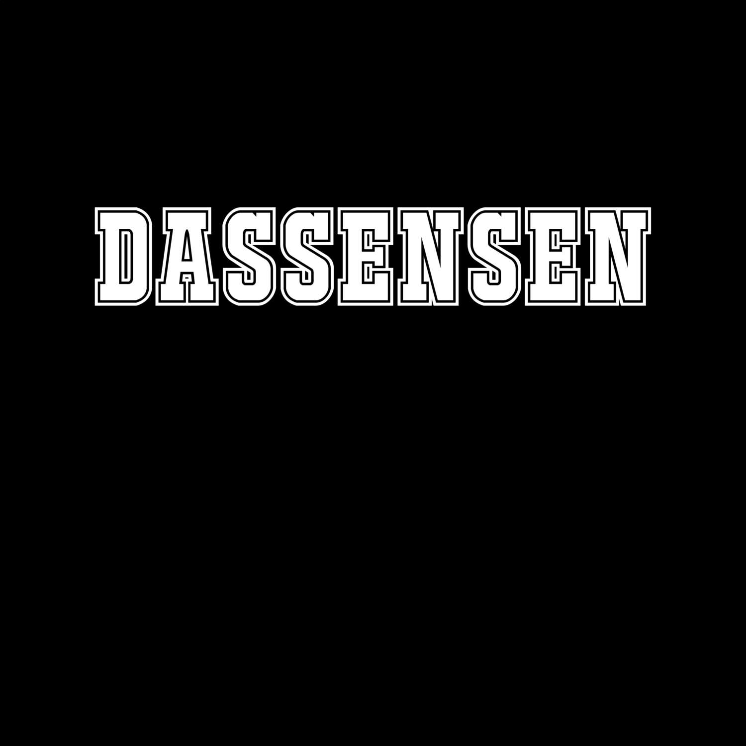 T-Shirt »Classic« für den Ort »Dassensen«