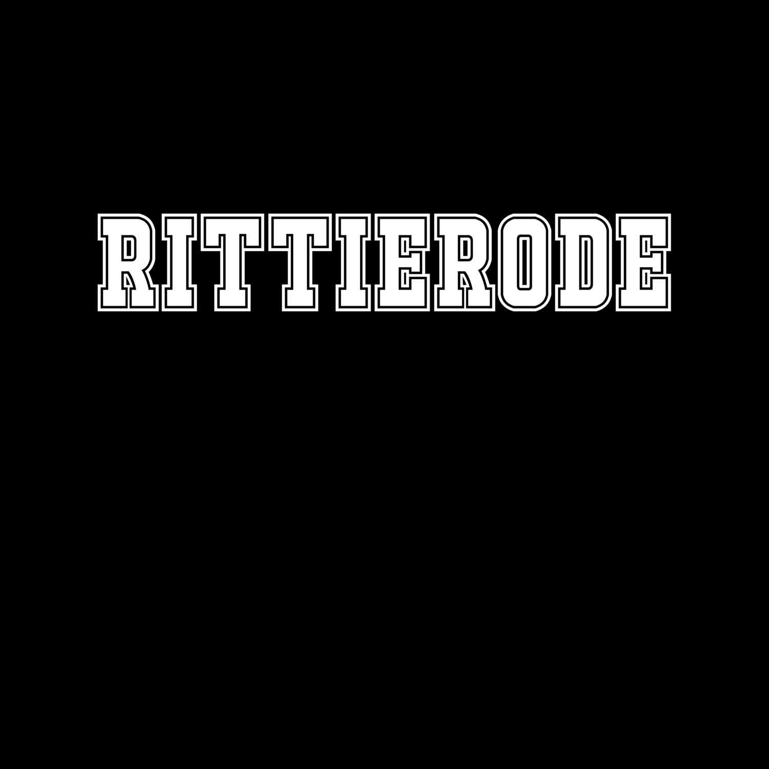 Rittierode T-Shirt »Classic«