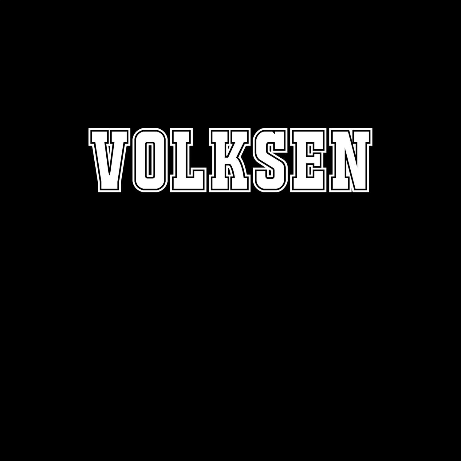 T-Shirt »Classic« für den Ort »Volksen«