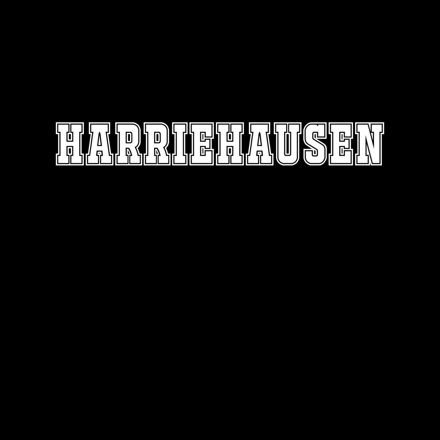 T-Shirt »Classic« für den Ort »Harriehausen«