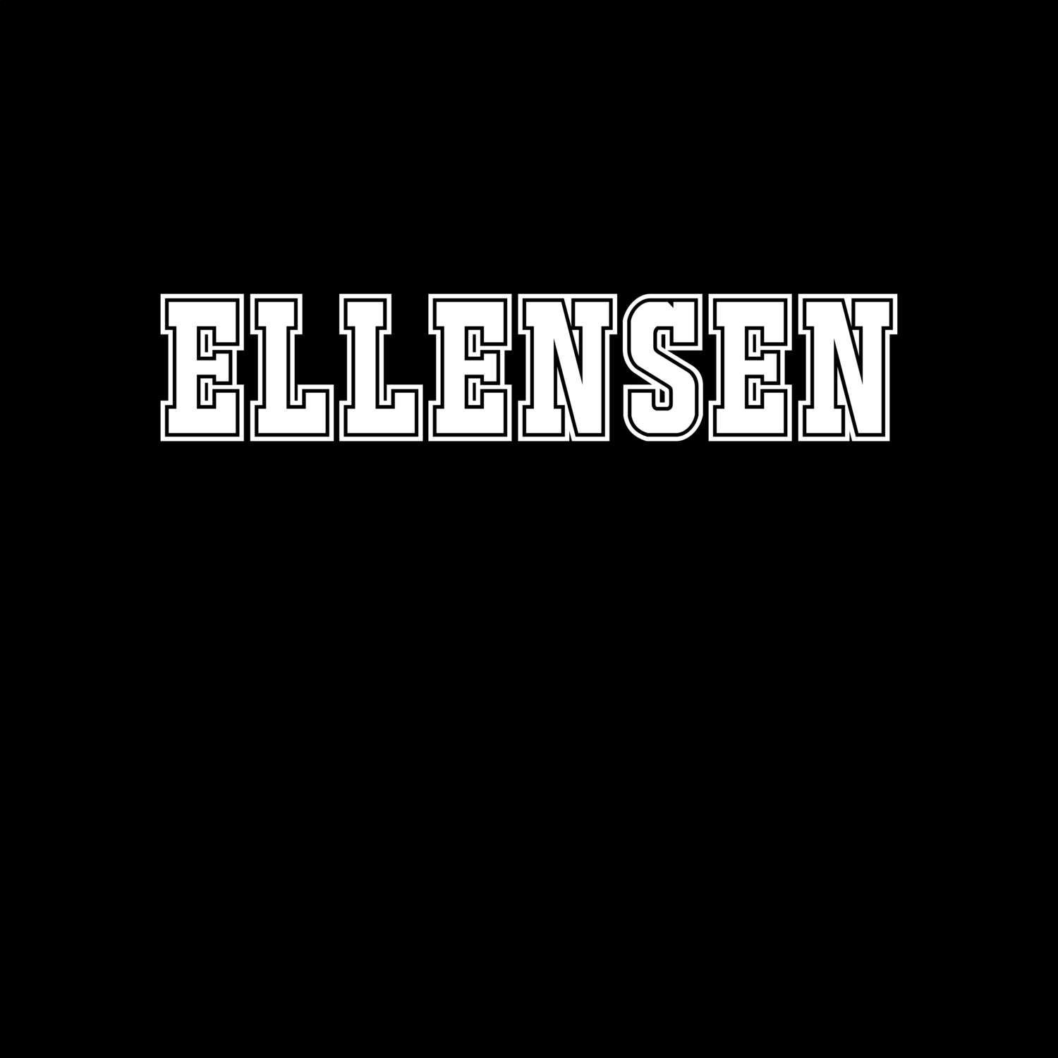 T-Shirt »Classic« für den Ort »Ellensen«