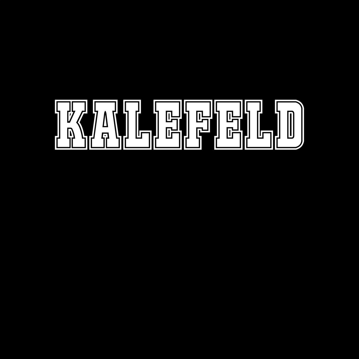 T-Shirt »Classic« für den Ort »Kalefeld«