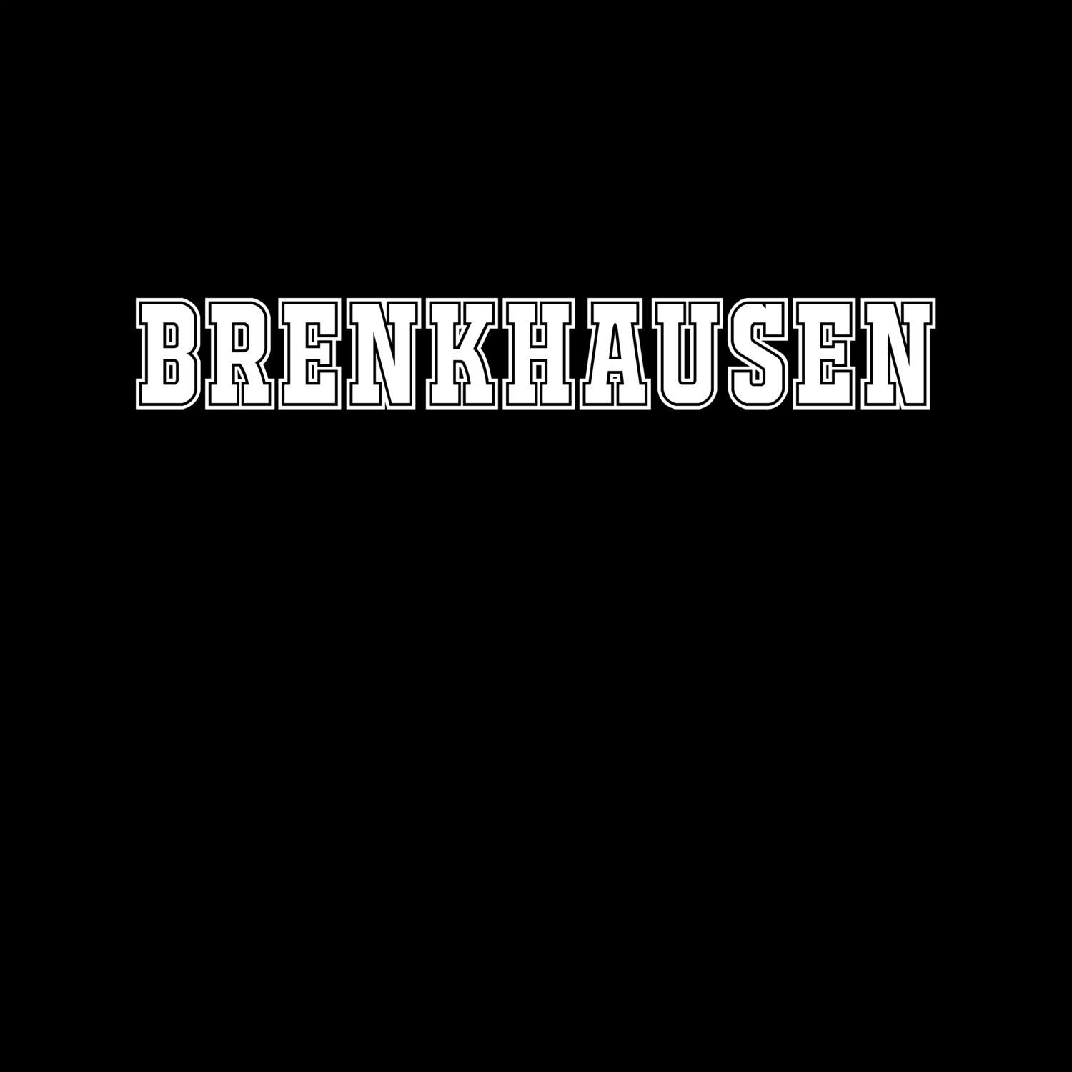 T-Shirt »Classic« für den Ort »Brenkhausen«