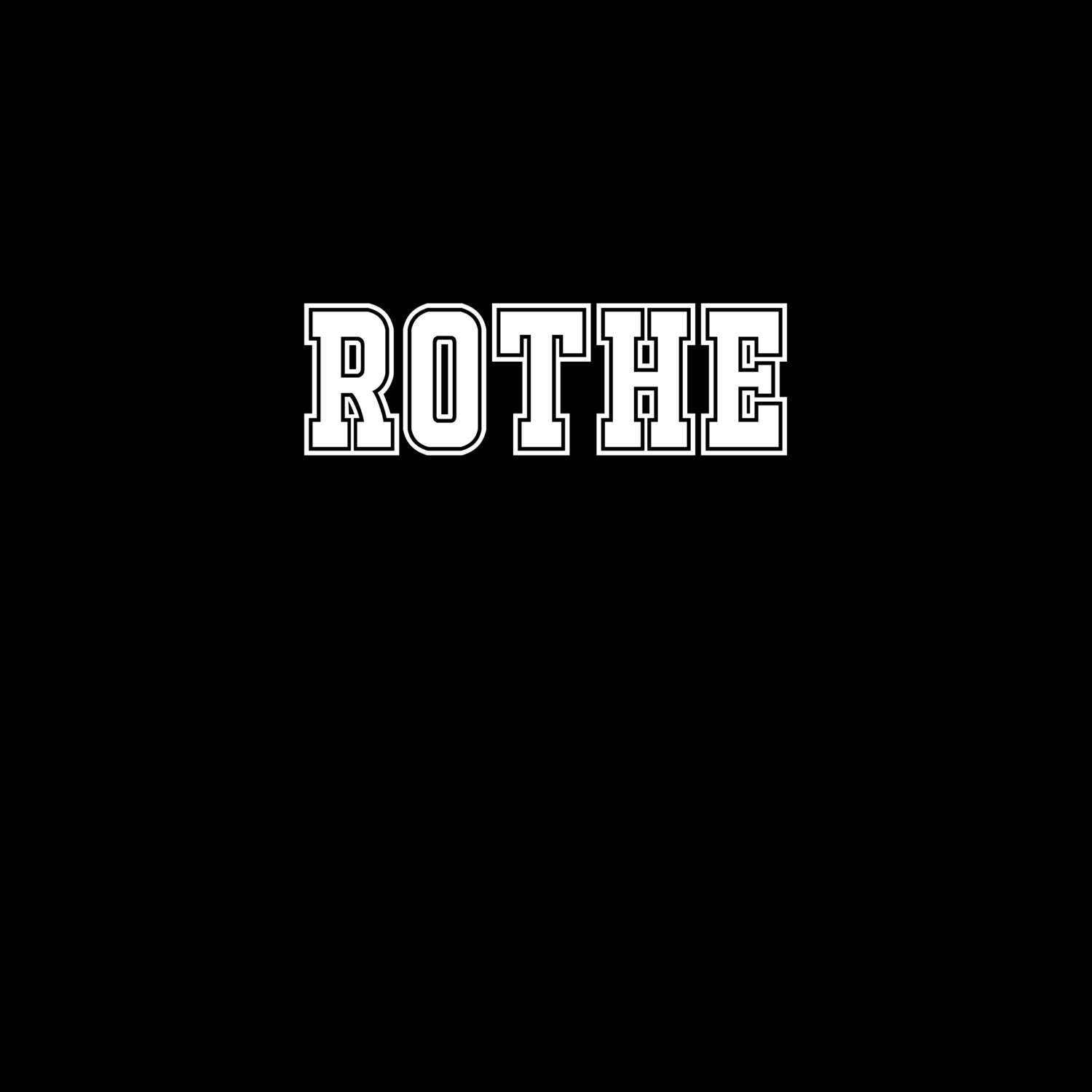 Rothe T-Shirt »Classic«