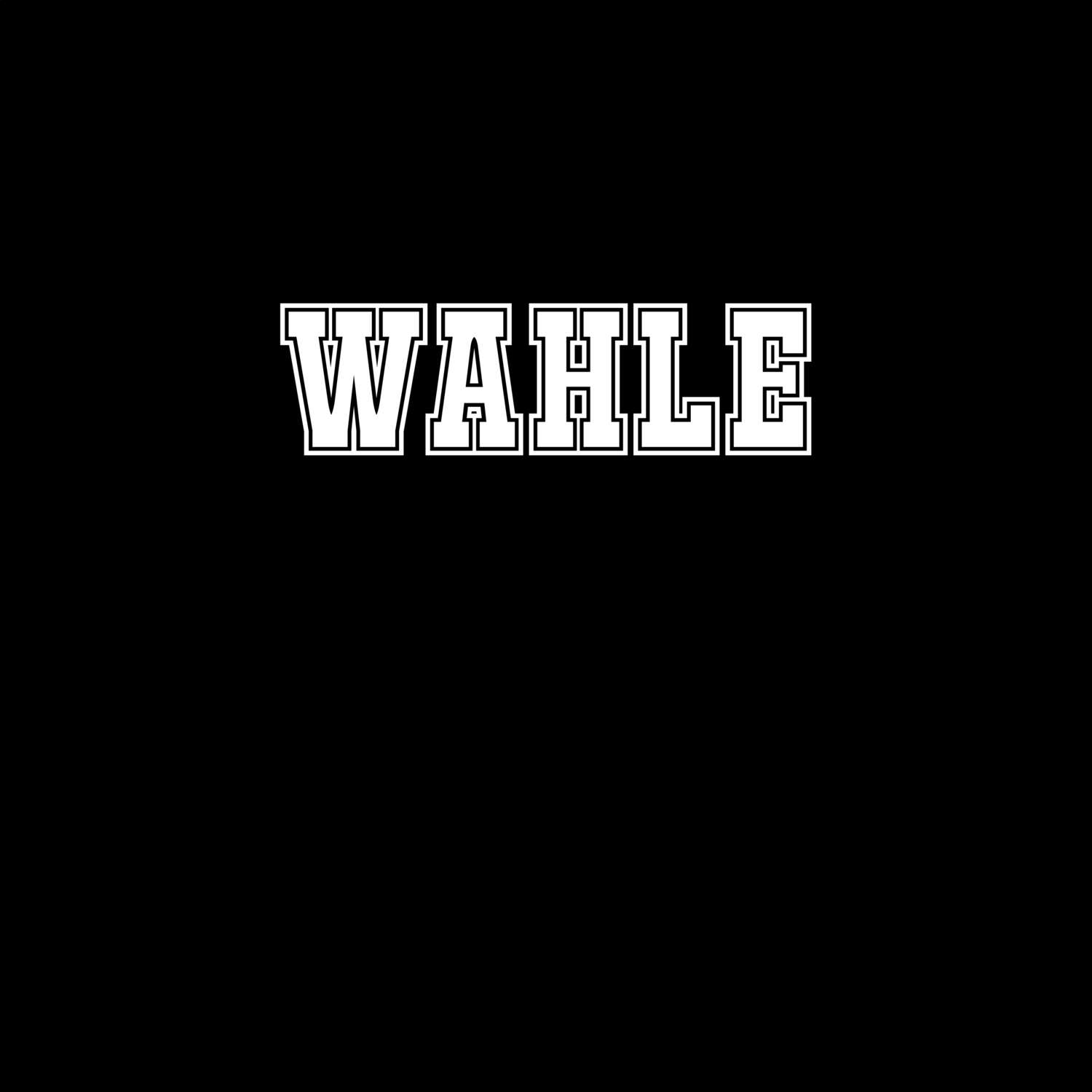 Wahle T-Shirt »Classic«