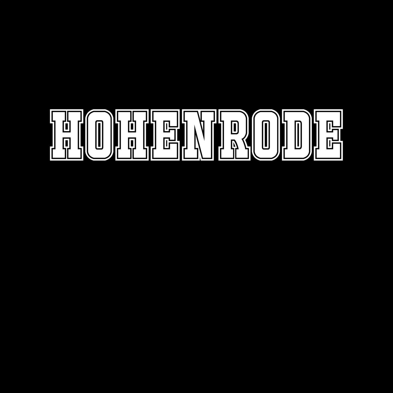 Hohenrode T-Shirt »Classic«