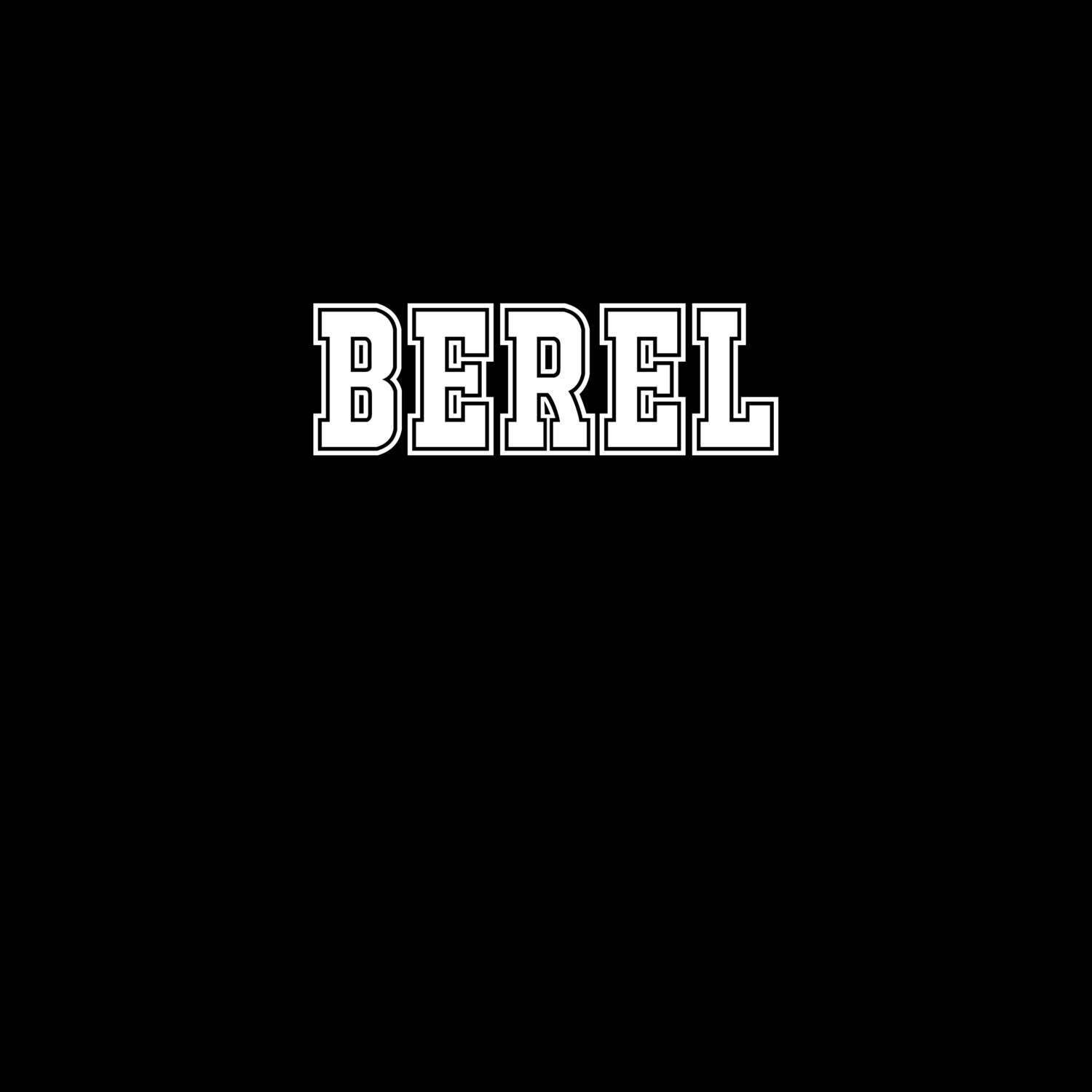 T-Shirt »Classic« für den Ort »Berel«