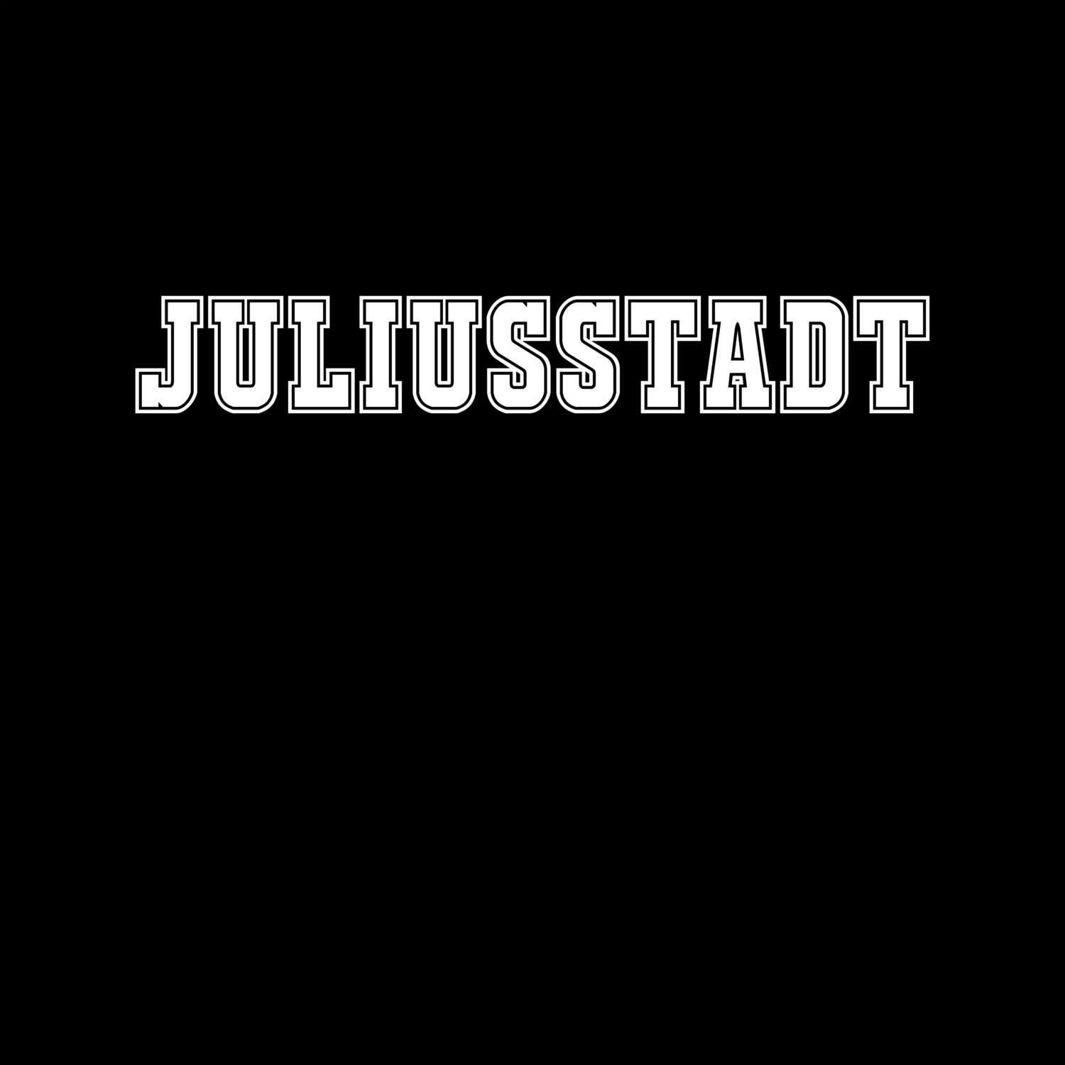 T-Shirt »Classic« für den Ort »Juliusstadt«