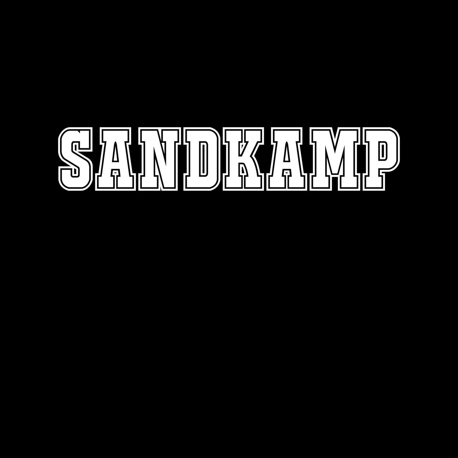 T-Shirt »Classic« für den Ort »Sandkamp«