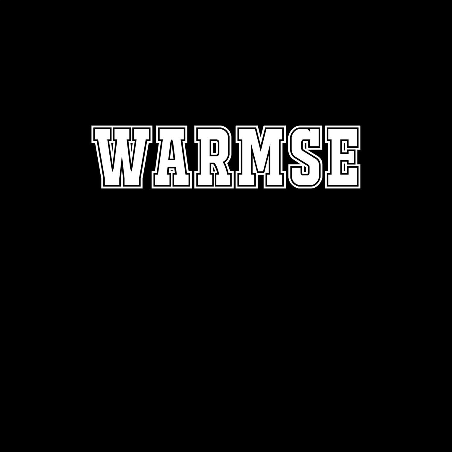 Warmse T-Shirt »Classic«