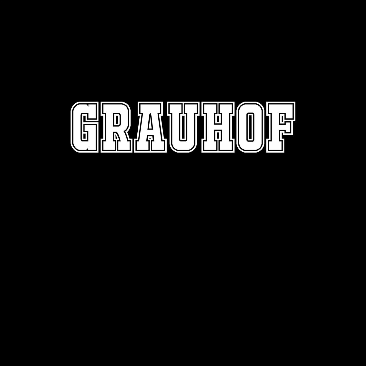 T-Shirt »Classic« für den Ort »Grauhof«