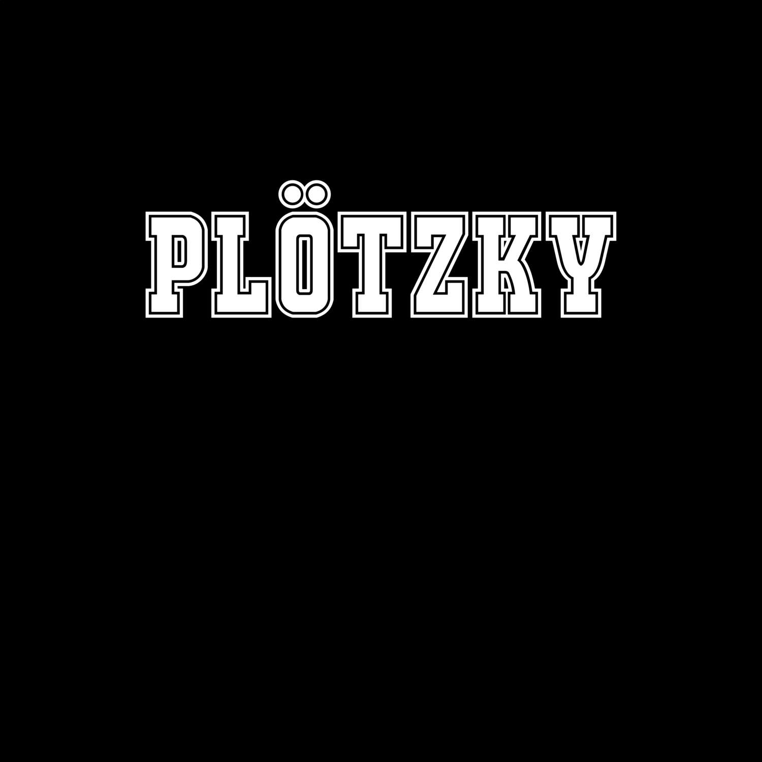 Plötzky T-Shirt »Classic«