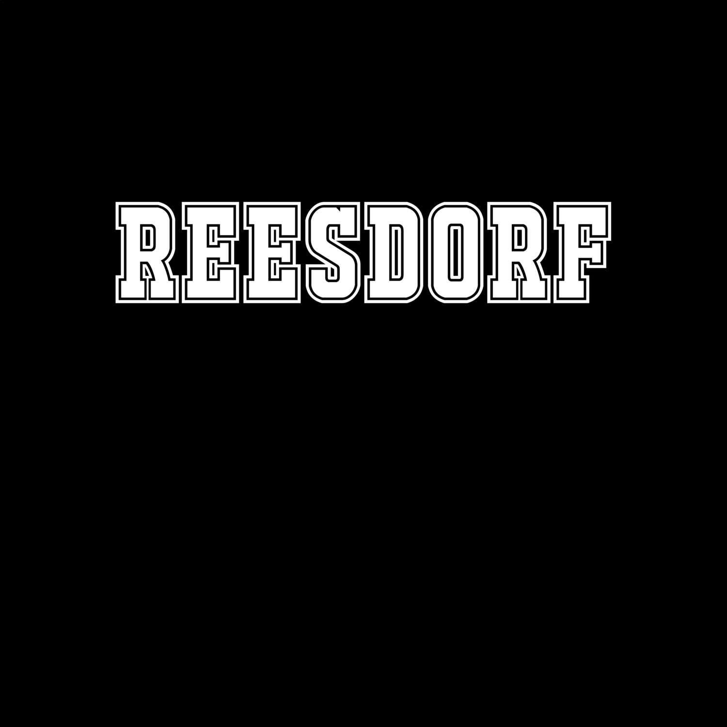 T-Shirt »Classic« für den Ort »Reesdorf«