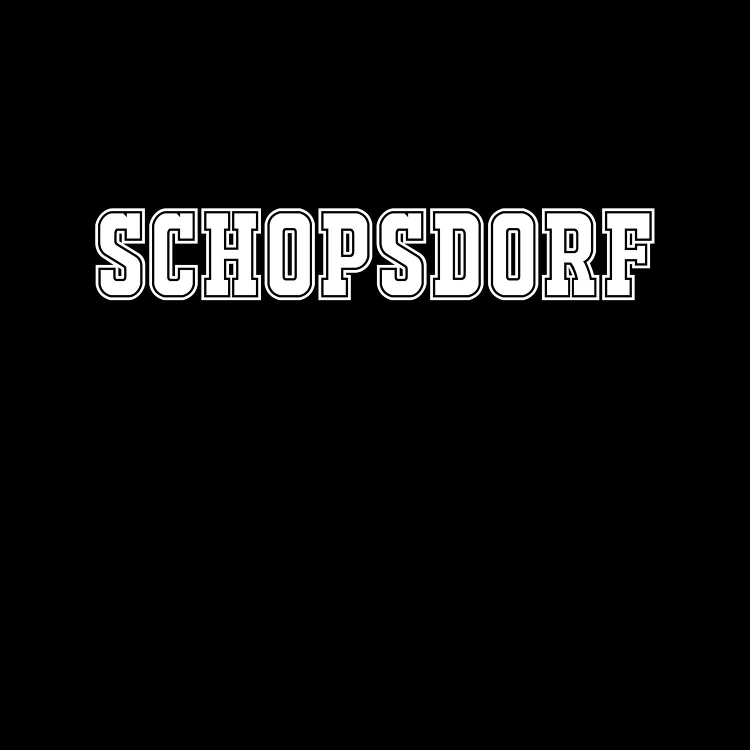 Schopsdorf T-Shirt »Classic«