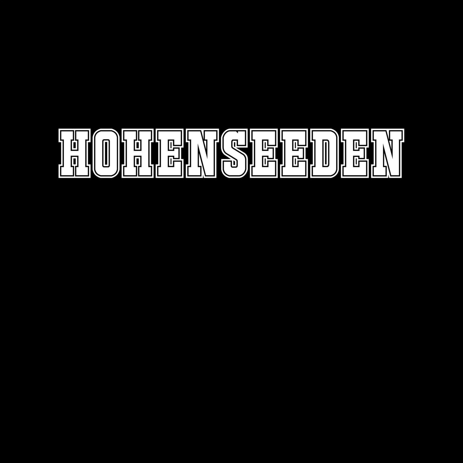 T-Shirt »Classic« für den Ort »Hohenseeden«