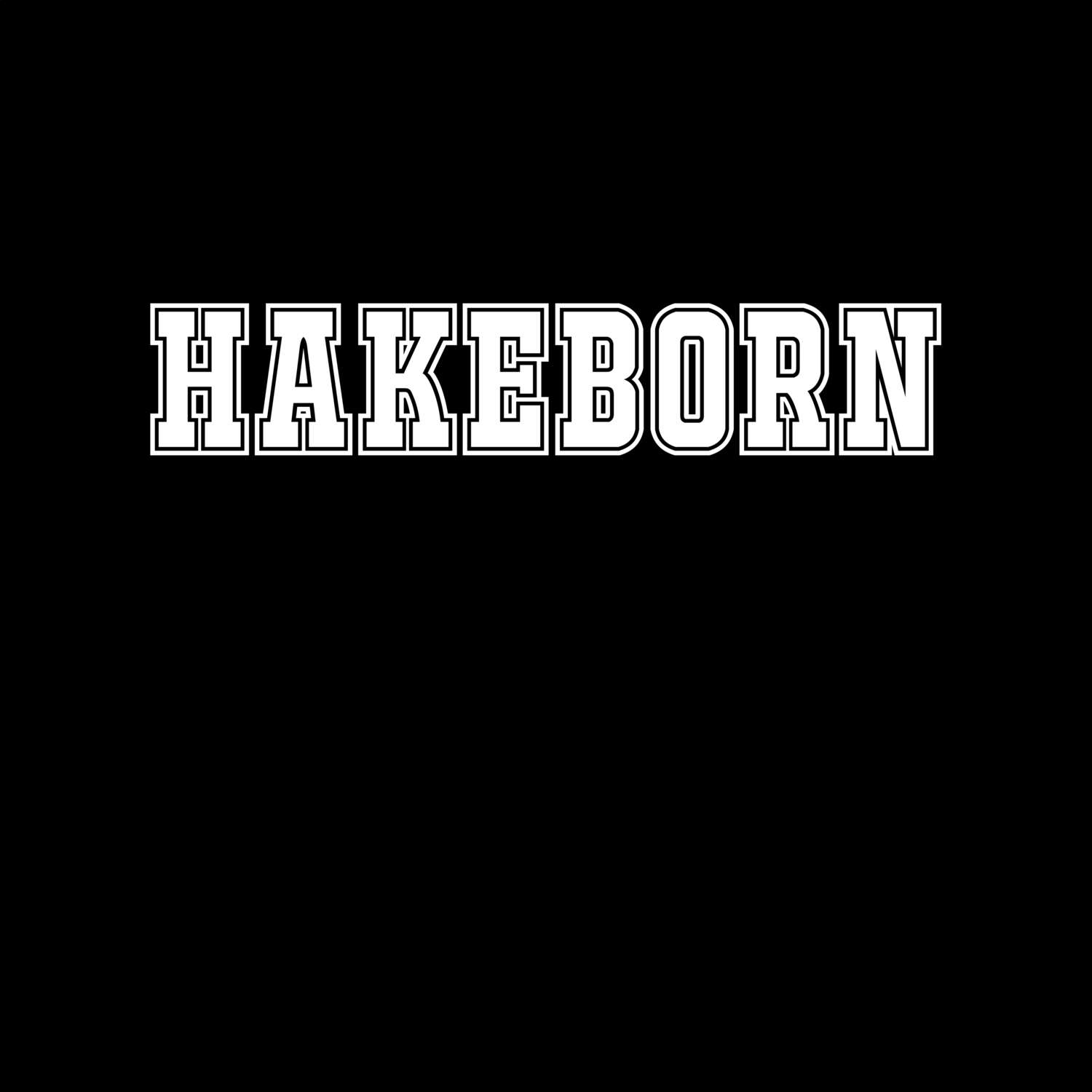 Hakeborn T-Shirt »Classic«