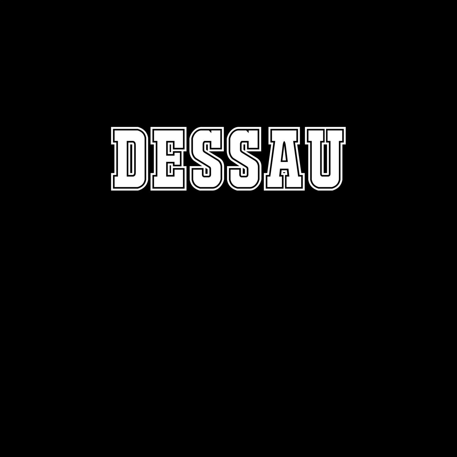 T-Shirt »Classic« für den Ort »Dessau«