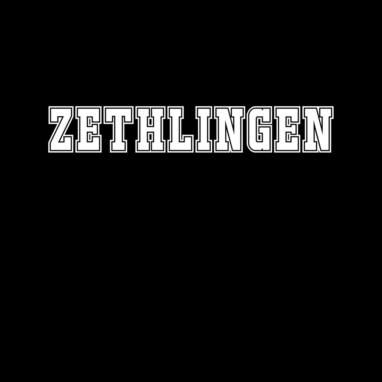 T-Shirt »Classic« für den Ort »Zethlingen«