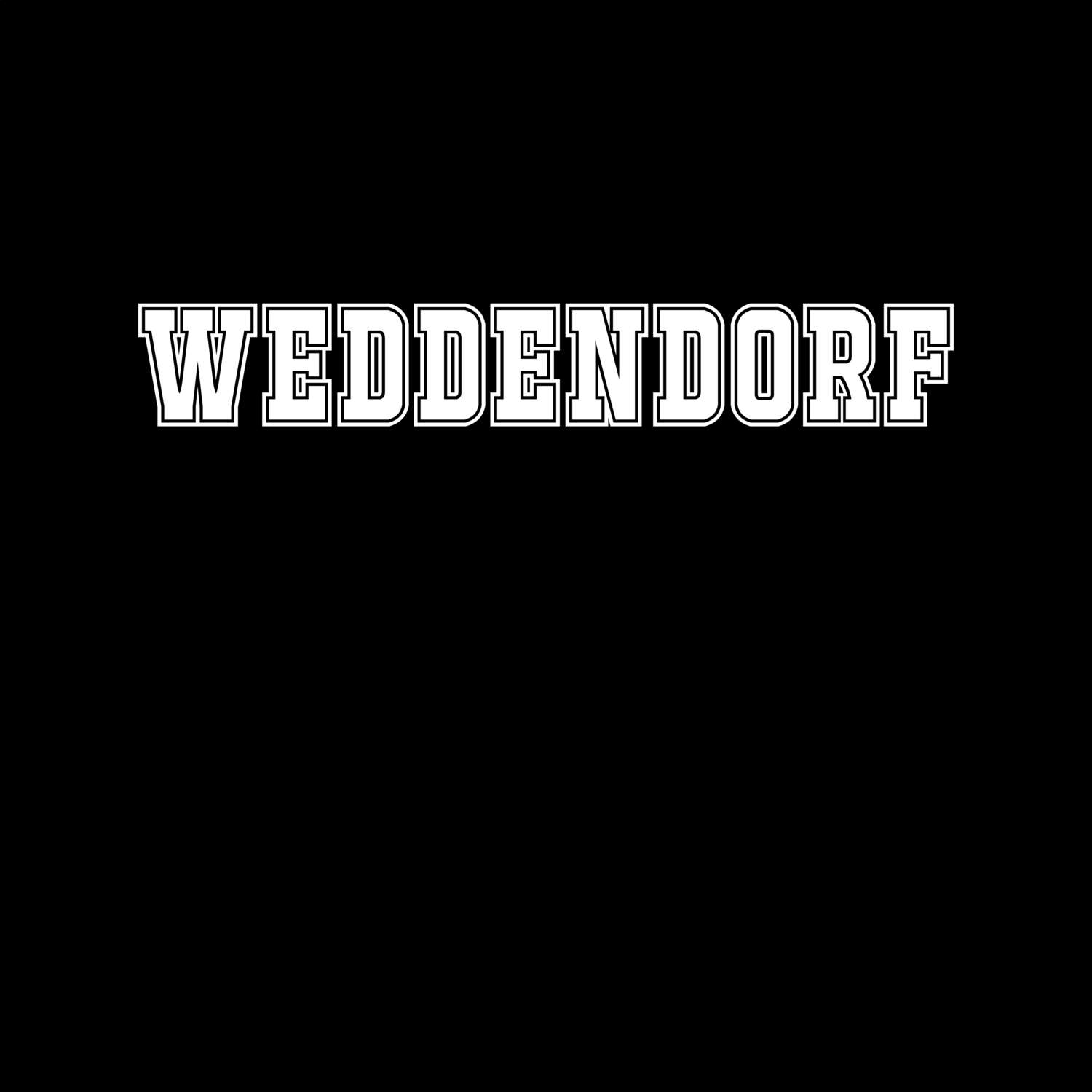 T-Shirt »Classic« für den Ort »Weddendorf«