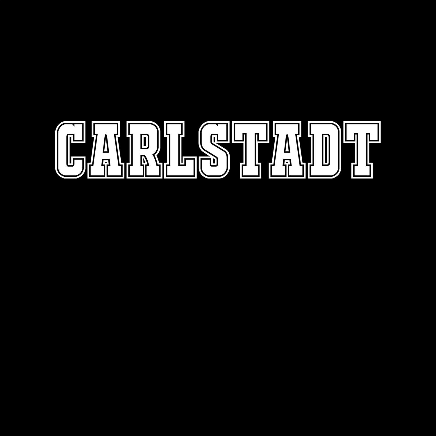 T-Shirt »Classic« für den Ort »Carlstadt«