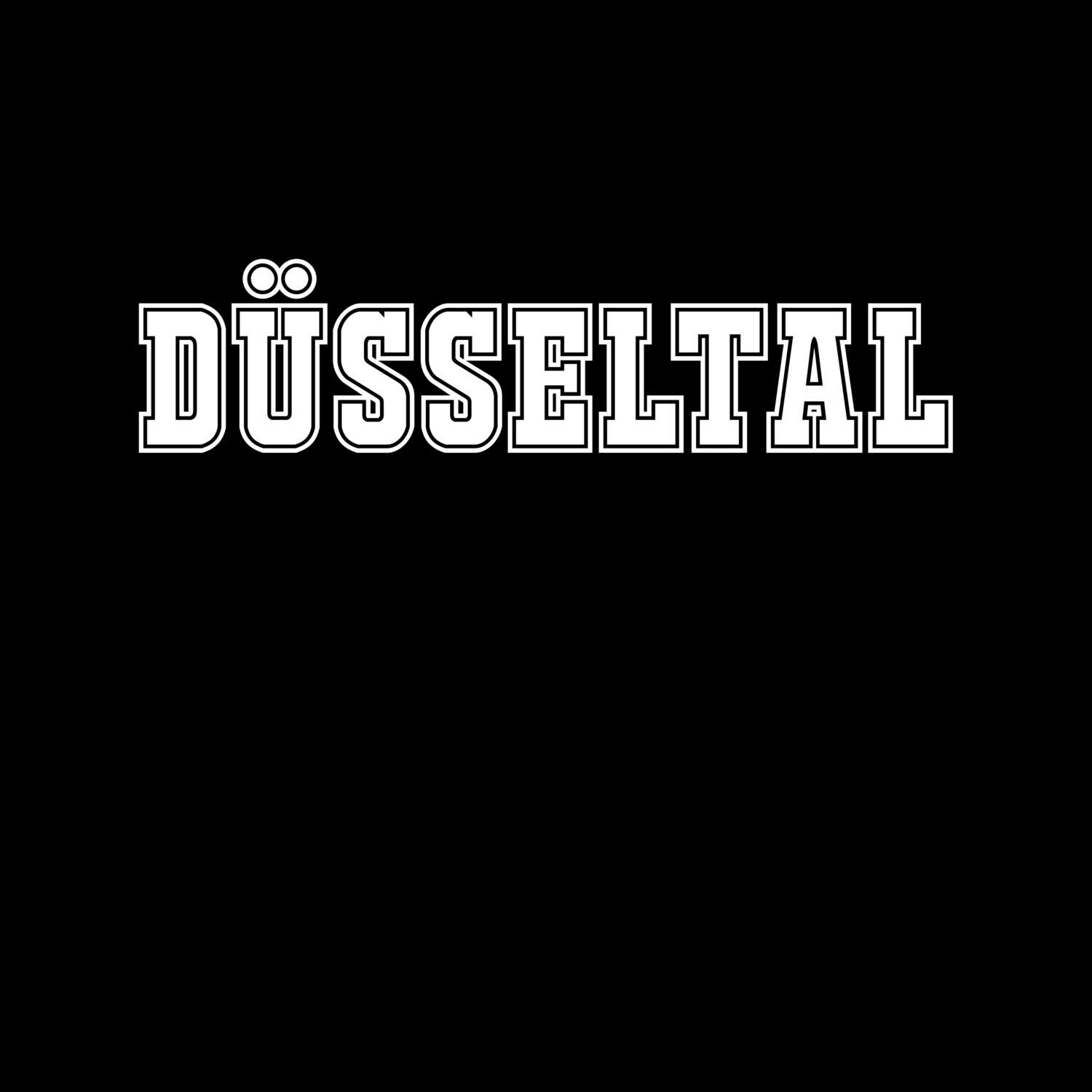 T-Shirt »Classic« für den Ort »Düsseltal«