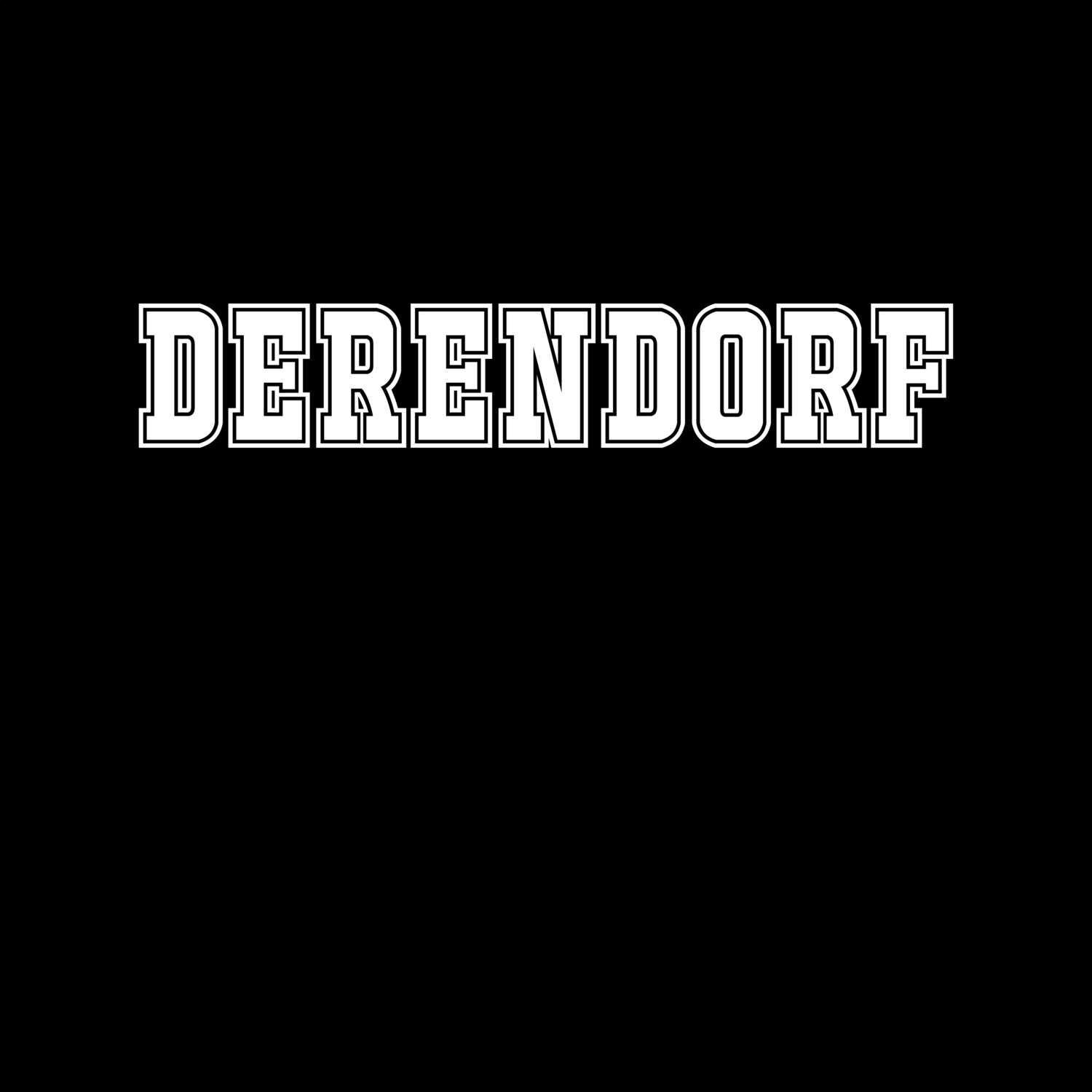 T-Shirt »Classic« für den Ort »Derendorf«