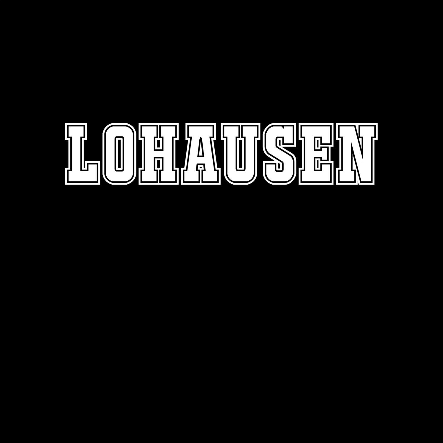 T-Shirt »Classic« für den Ort »Lohausen«