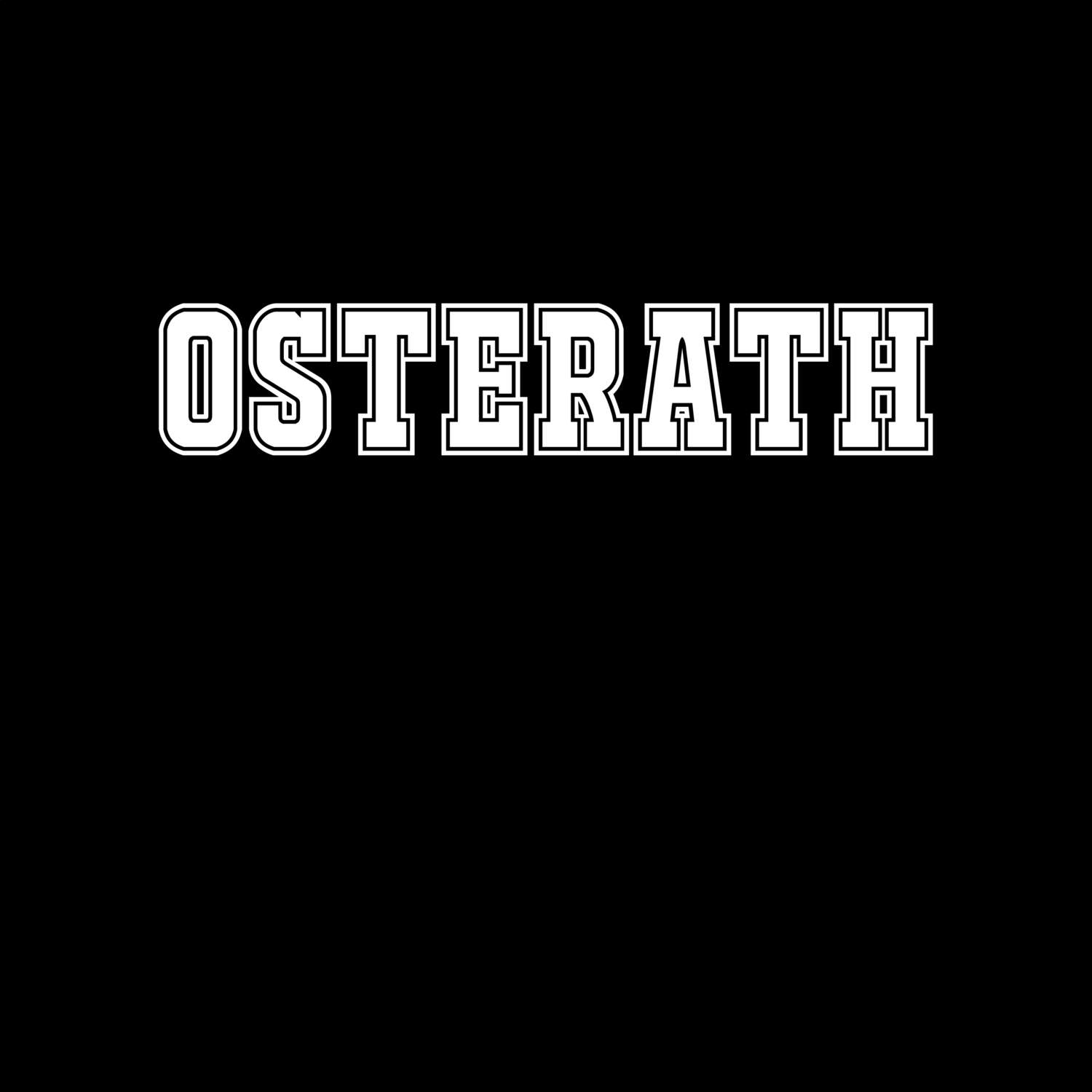 T-Shirt »Classic« für den Ort »Osterath«