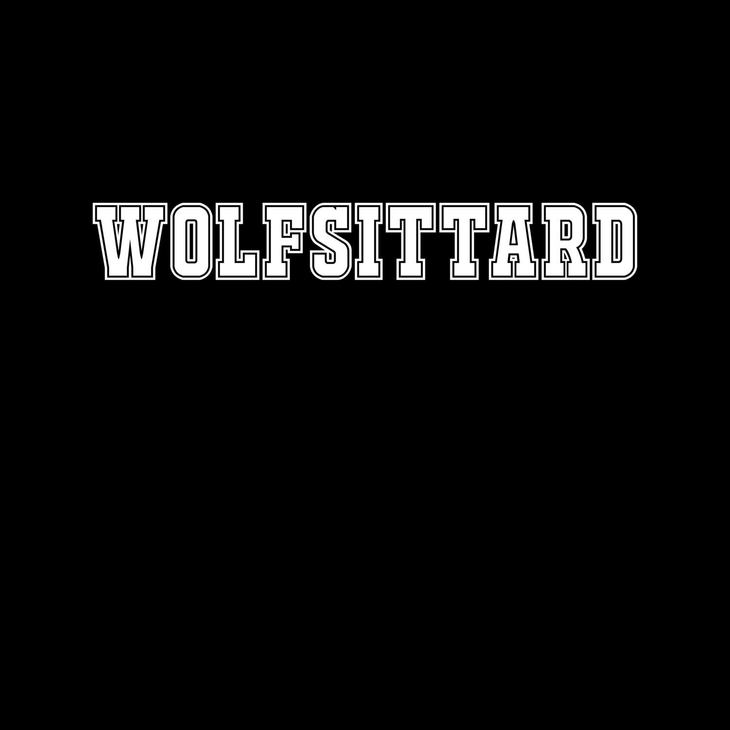 T-Shirt »Classic« für den Ort »Wolfsittard«