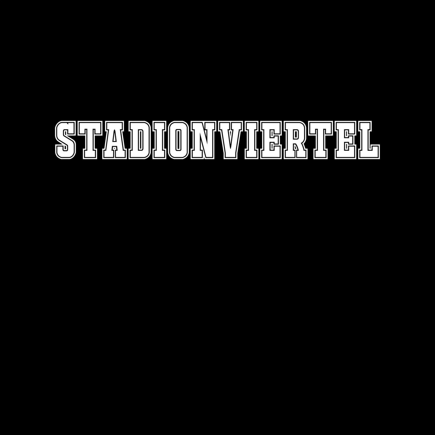 T-Shirt »Classic« für den Ort »Stadionviertel«