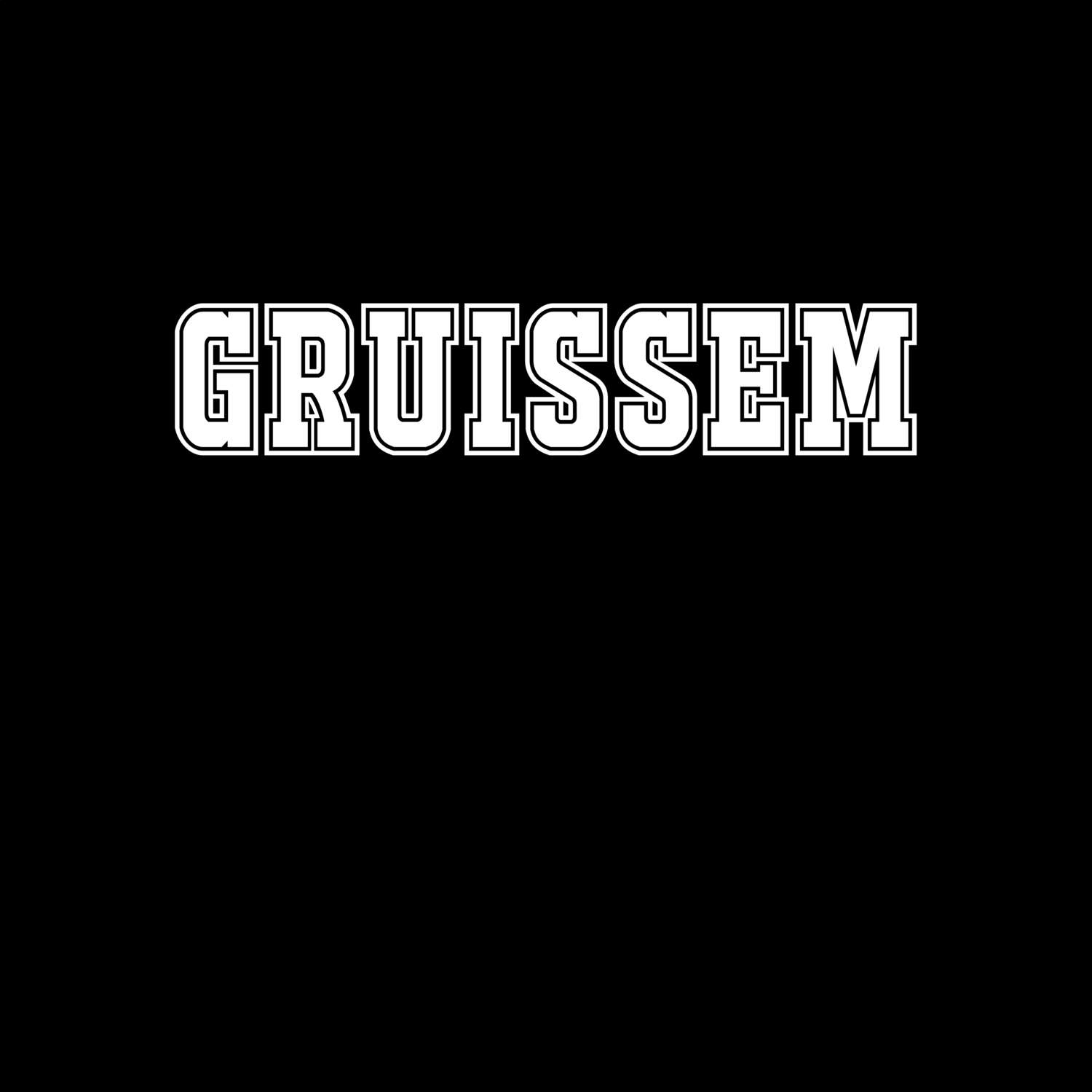 T-Shirt »Classic« für den Ort »Gruissem«