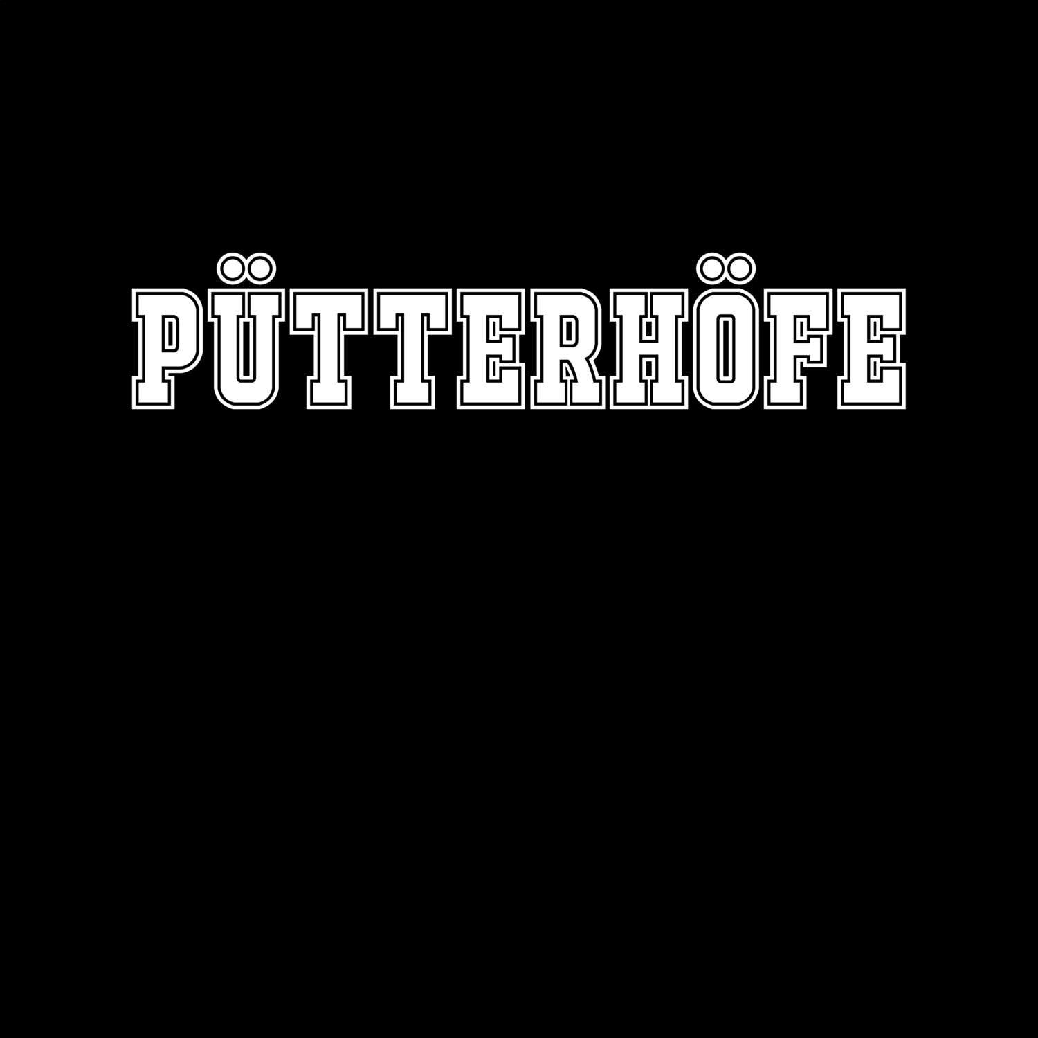 Pütterhöfe T-Shirt »Classic«