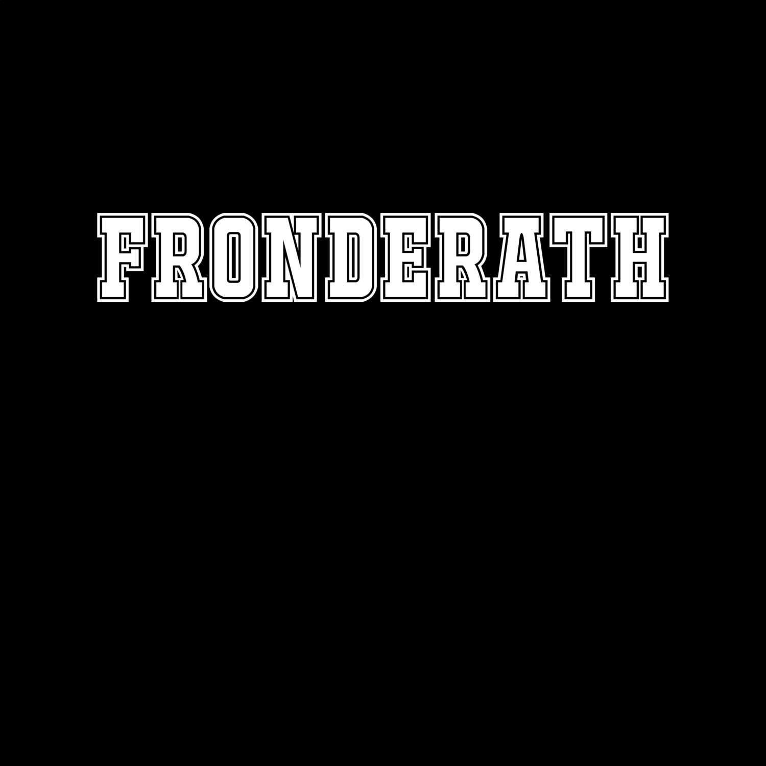 Fronderath T-Shirt »Classic«