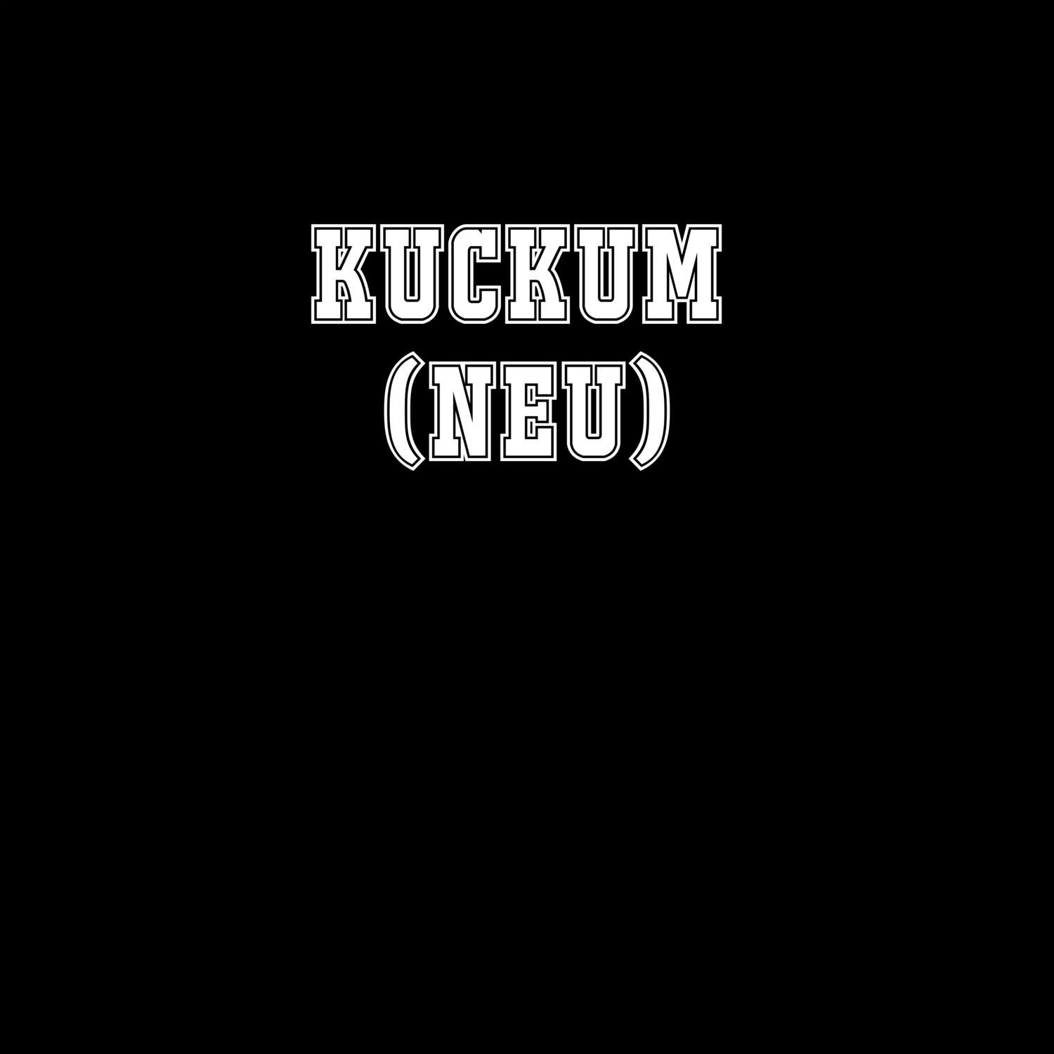 T-Shirt »Classic« für den Ort »Kuckum (Neu)«