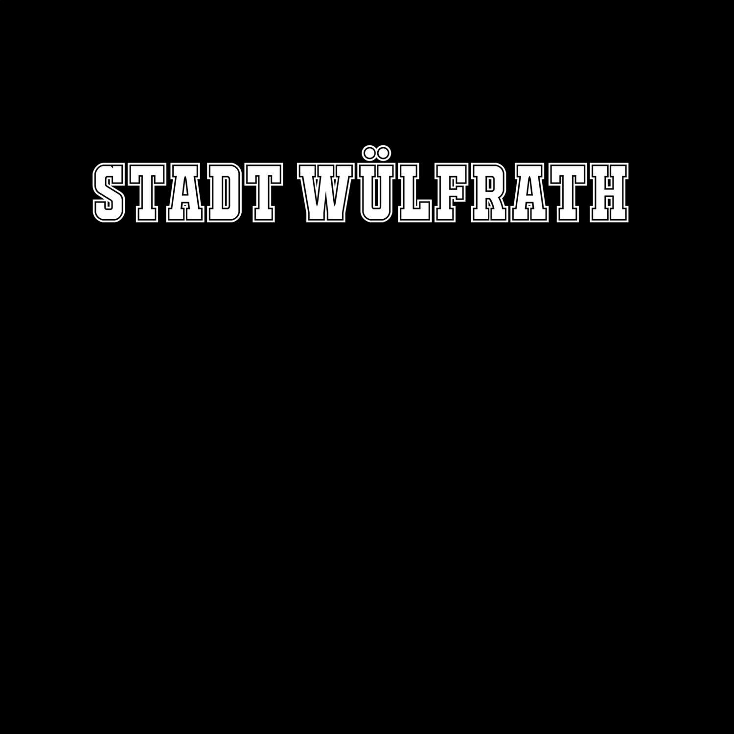 Stadt Wülfrath T-Shirt »Classic«