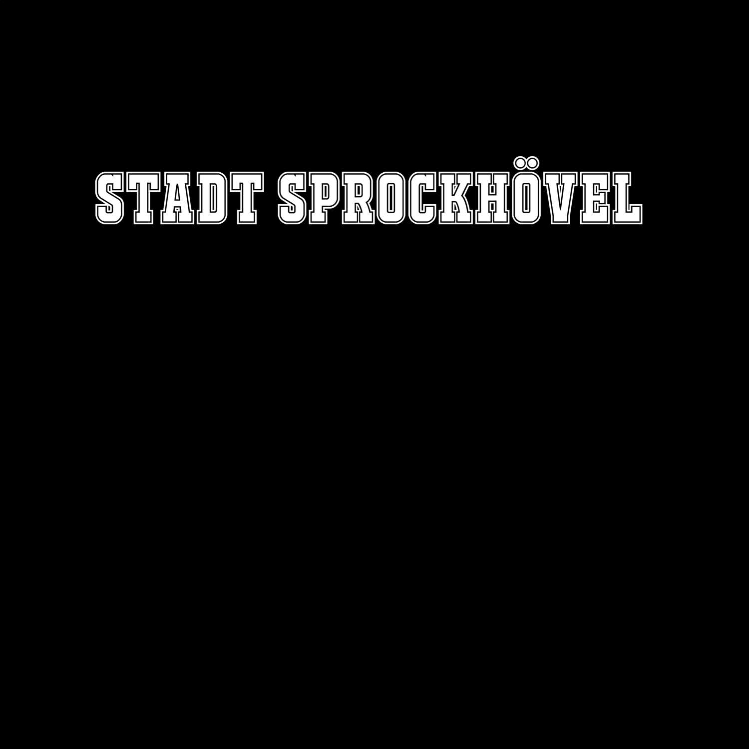 T-Shirt »Classic« für den Ort »Stadt Sprockhövel«