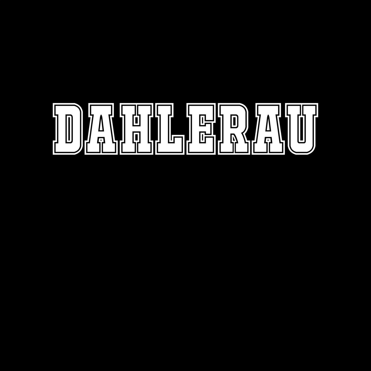 T-Shirt »Classic« für den Ort »Dahlerau«