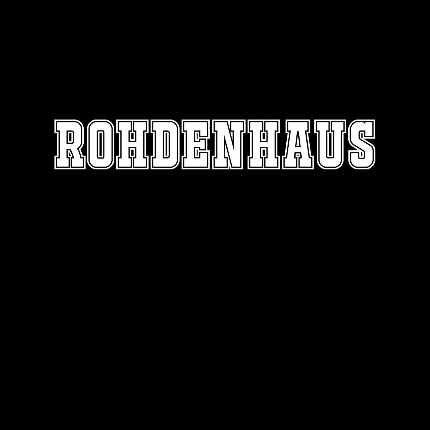 Rohdenhaus T-Shirt »Classic«