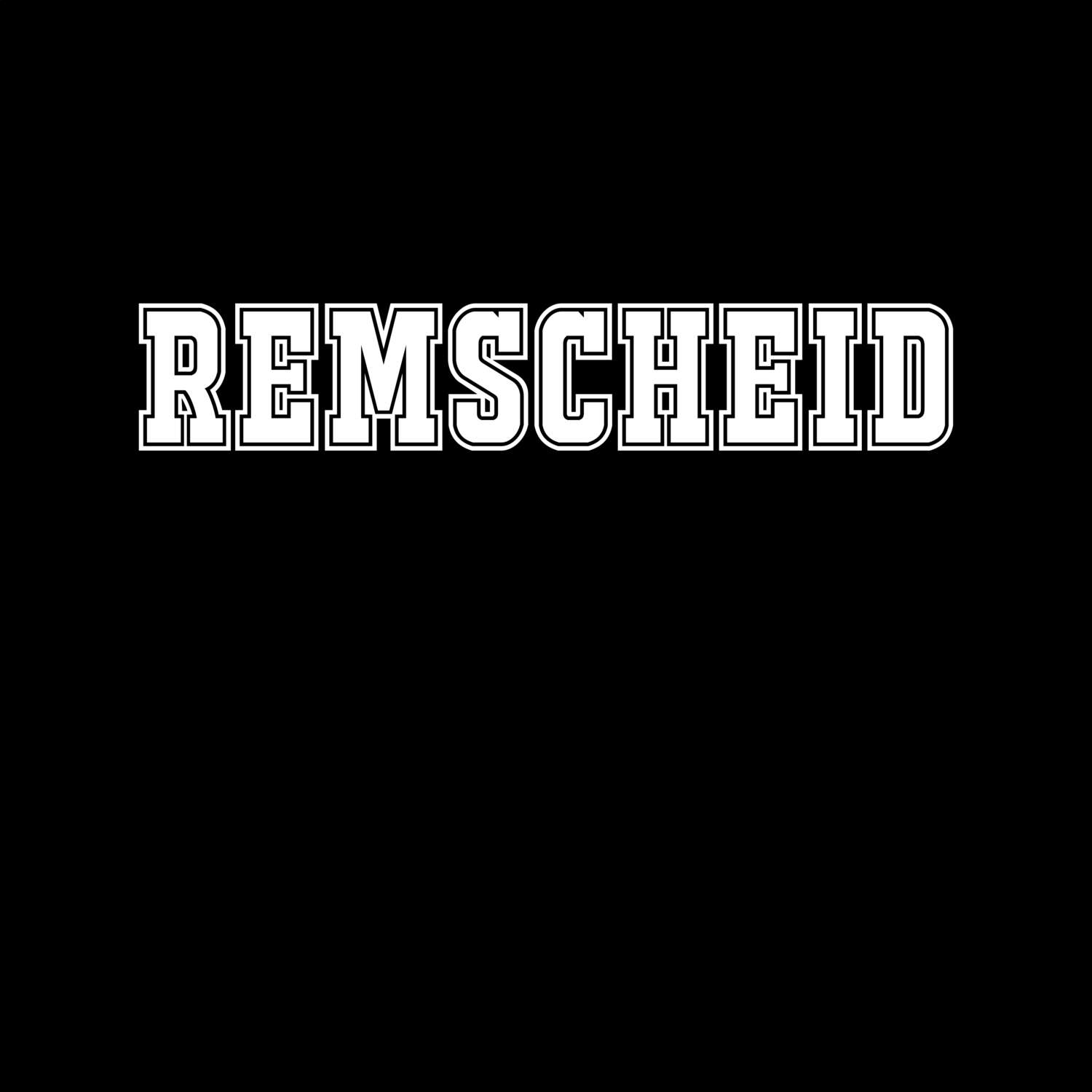 T-Shirt »Classic« für den Ort »Remscheid«