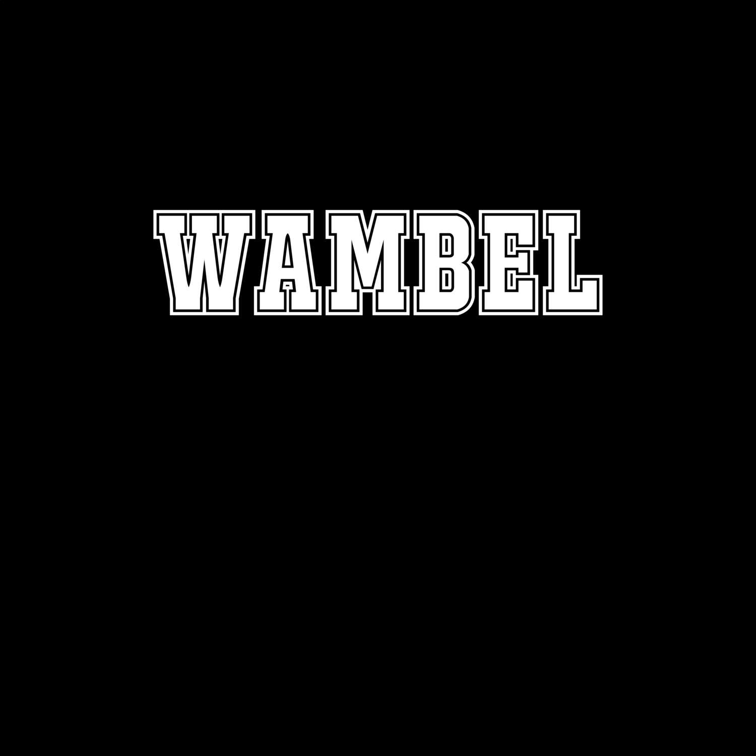 Wambel T-Shirt »Classic«