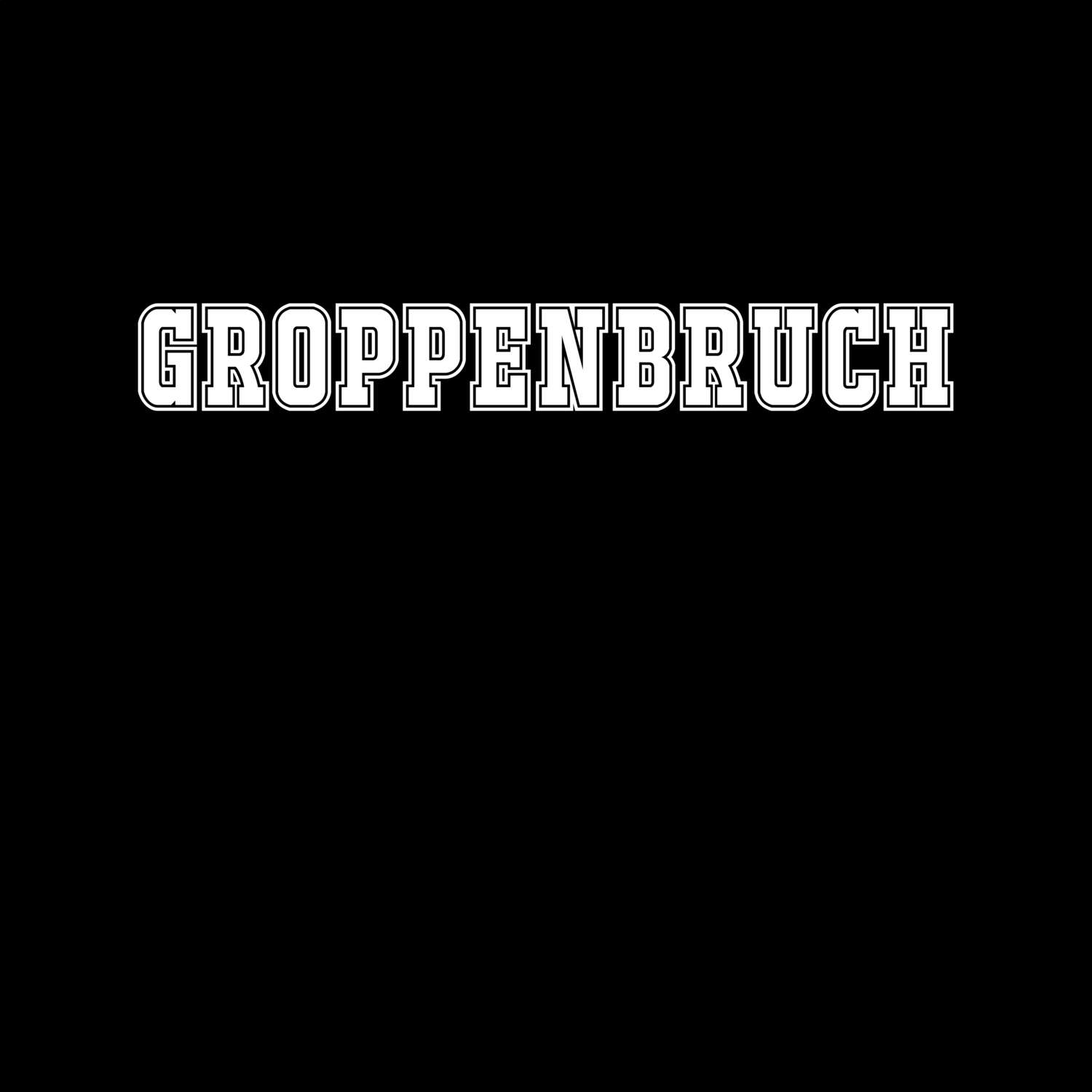 Groppenbruch T-Shirt »Classic«