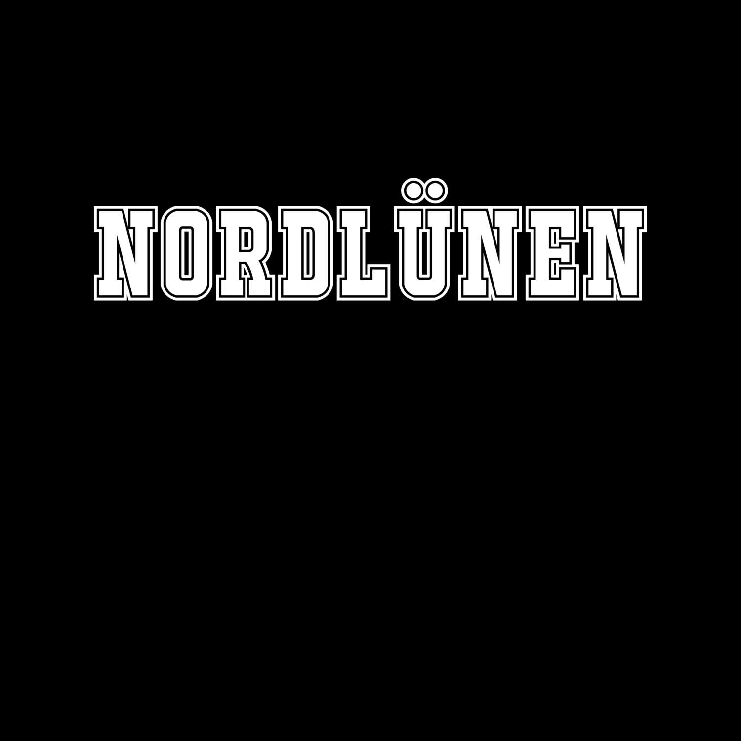 T-Shirt »Classic« für den Ort »Nordlünen«