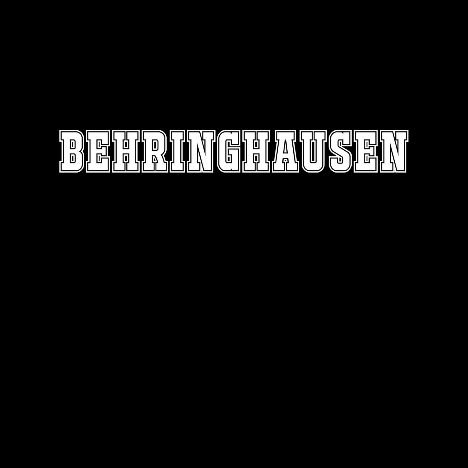 T-Shirt »Classic« für den Ort »Behringhausen«