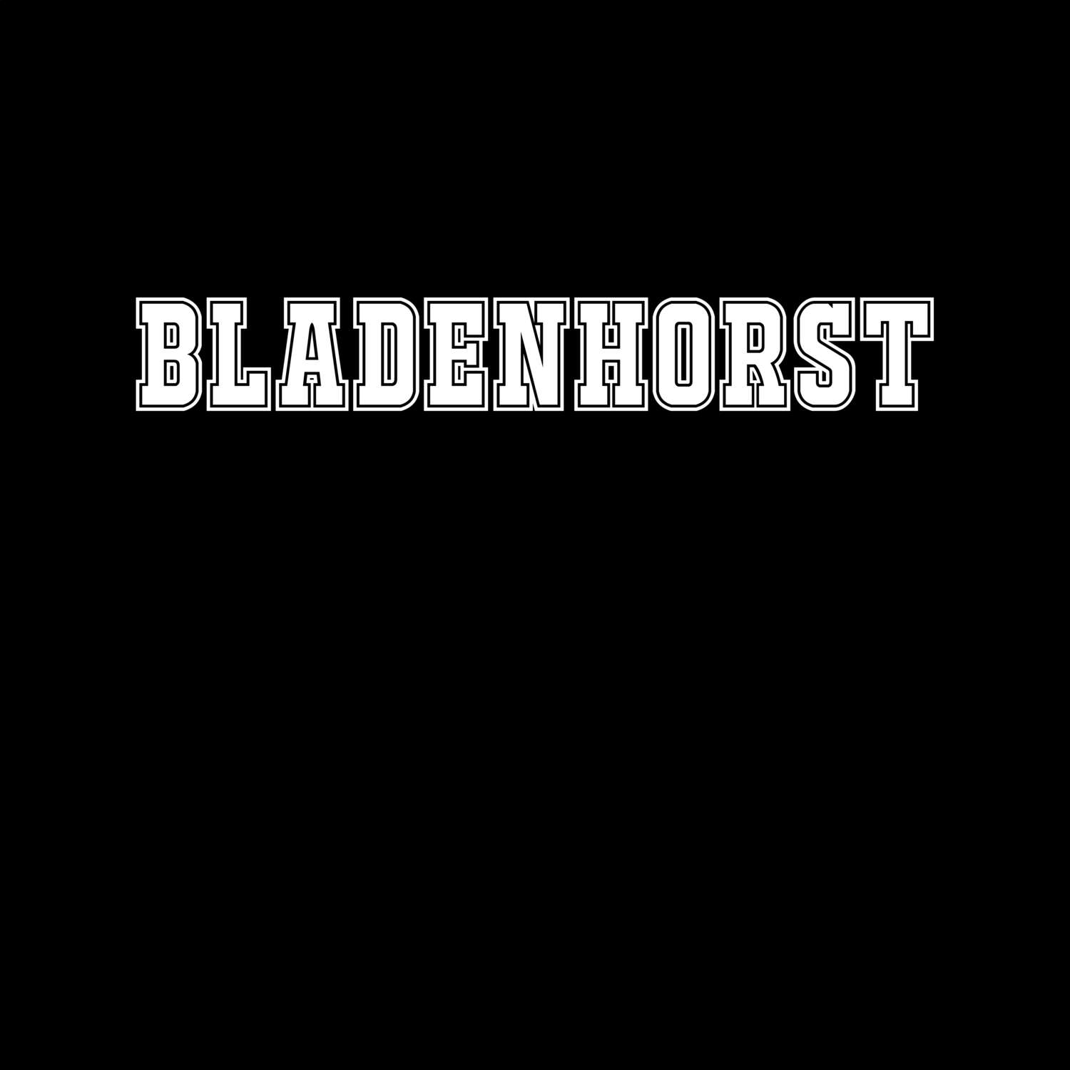 T-Shirt »Classic« für den Ort »Bladenhorst«