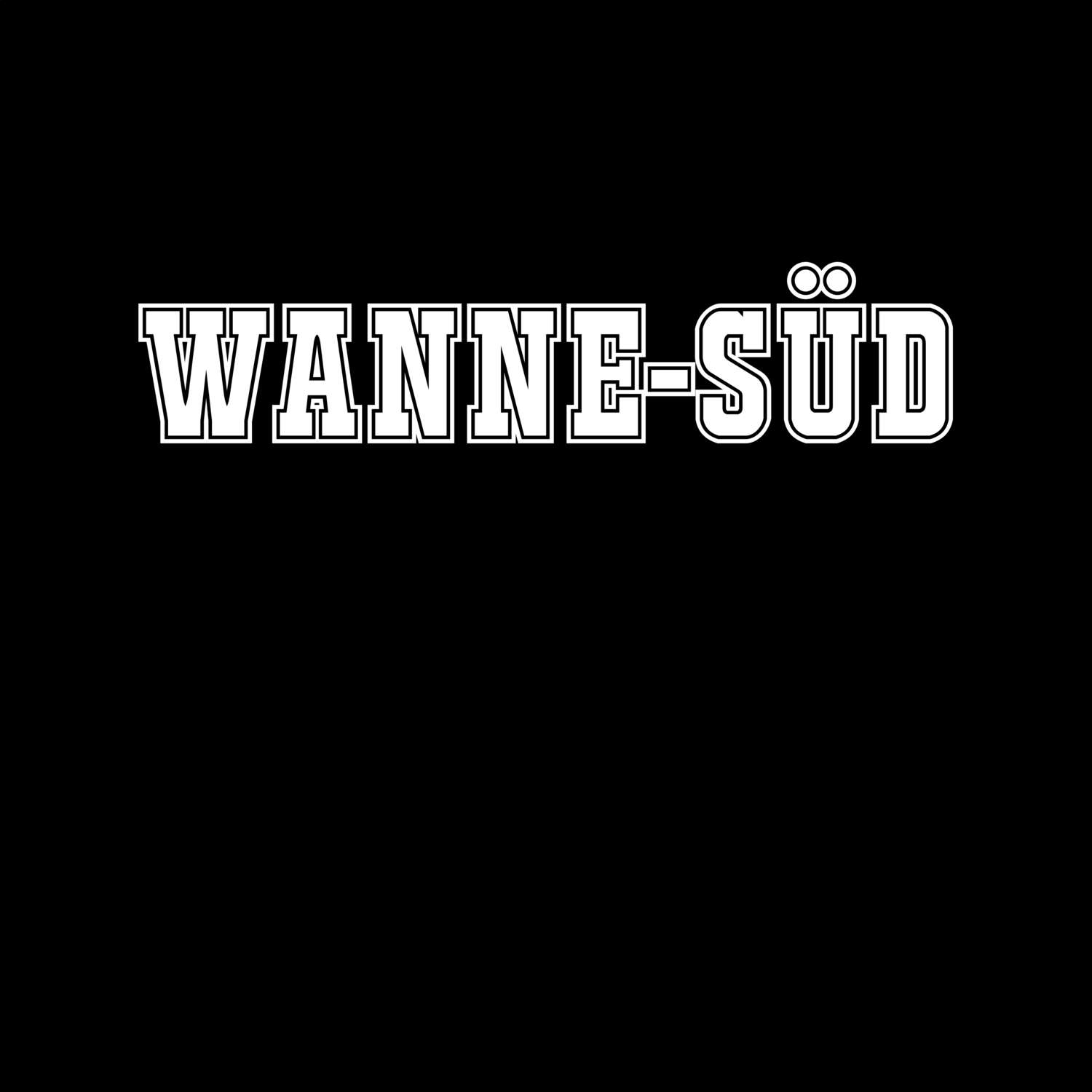 Wanne-Süd T-Shirt »Classic«
