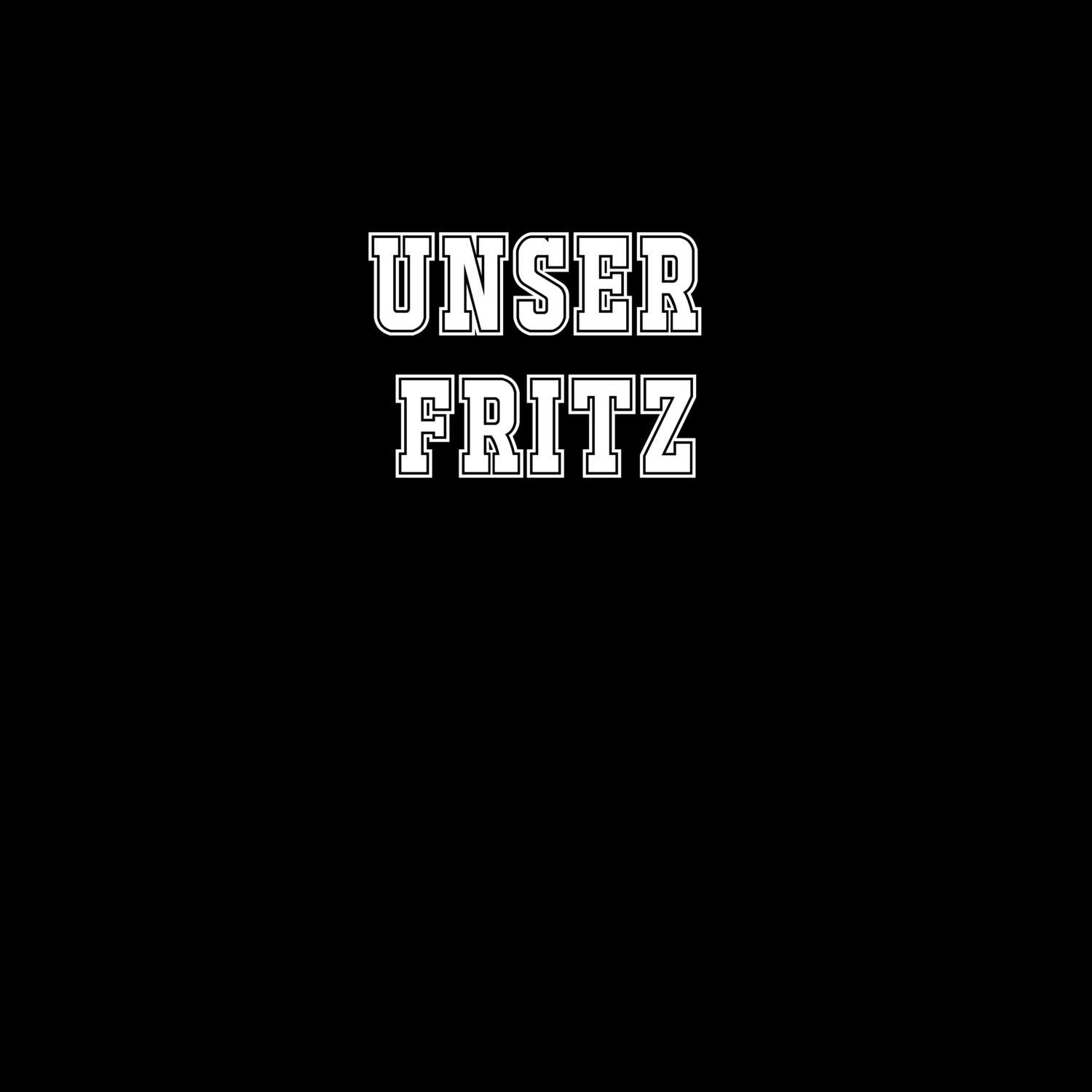 T-Shirt »Classic« für den Ort »Unser Fritz«