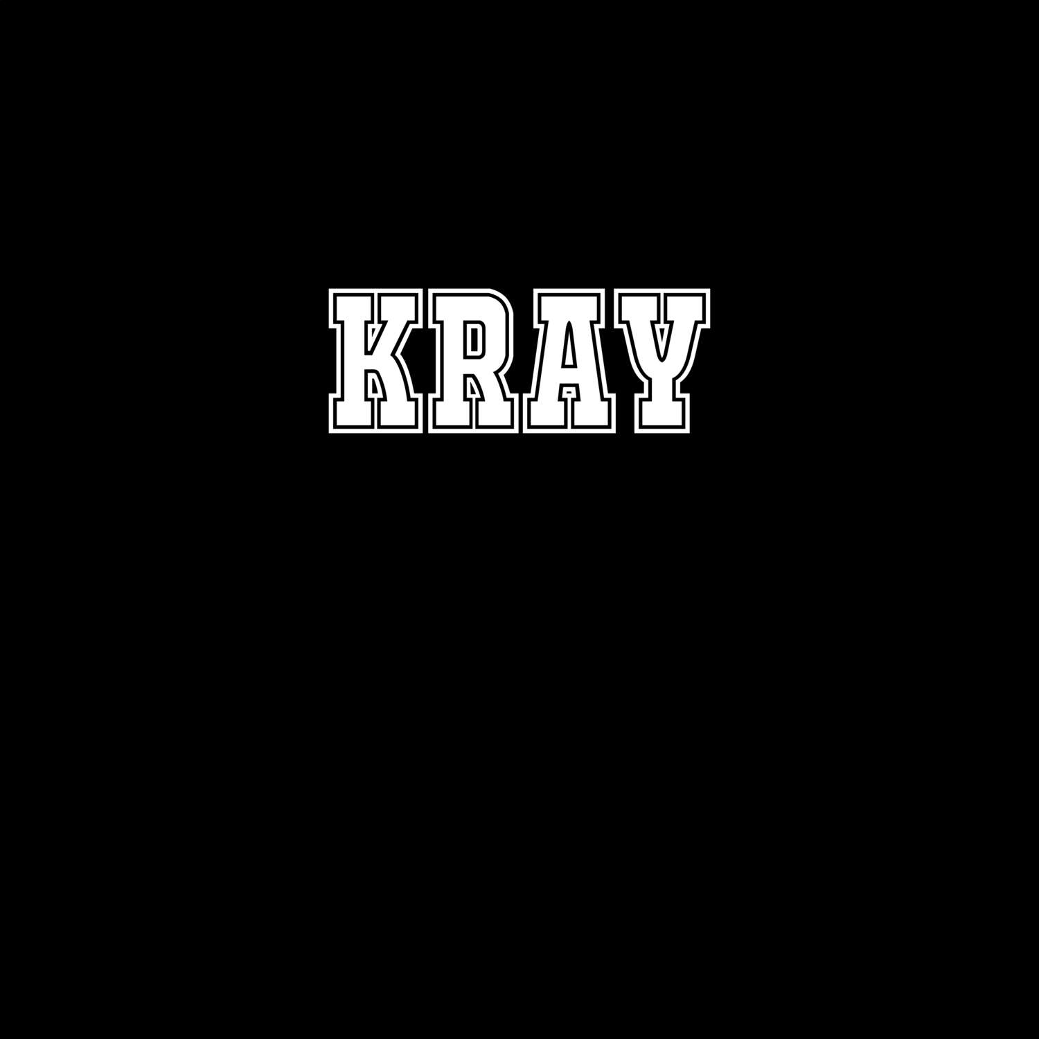 T-Shirt »Classic« für den Ort »Kray«