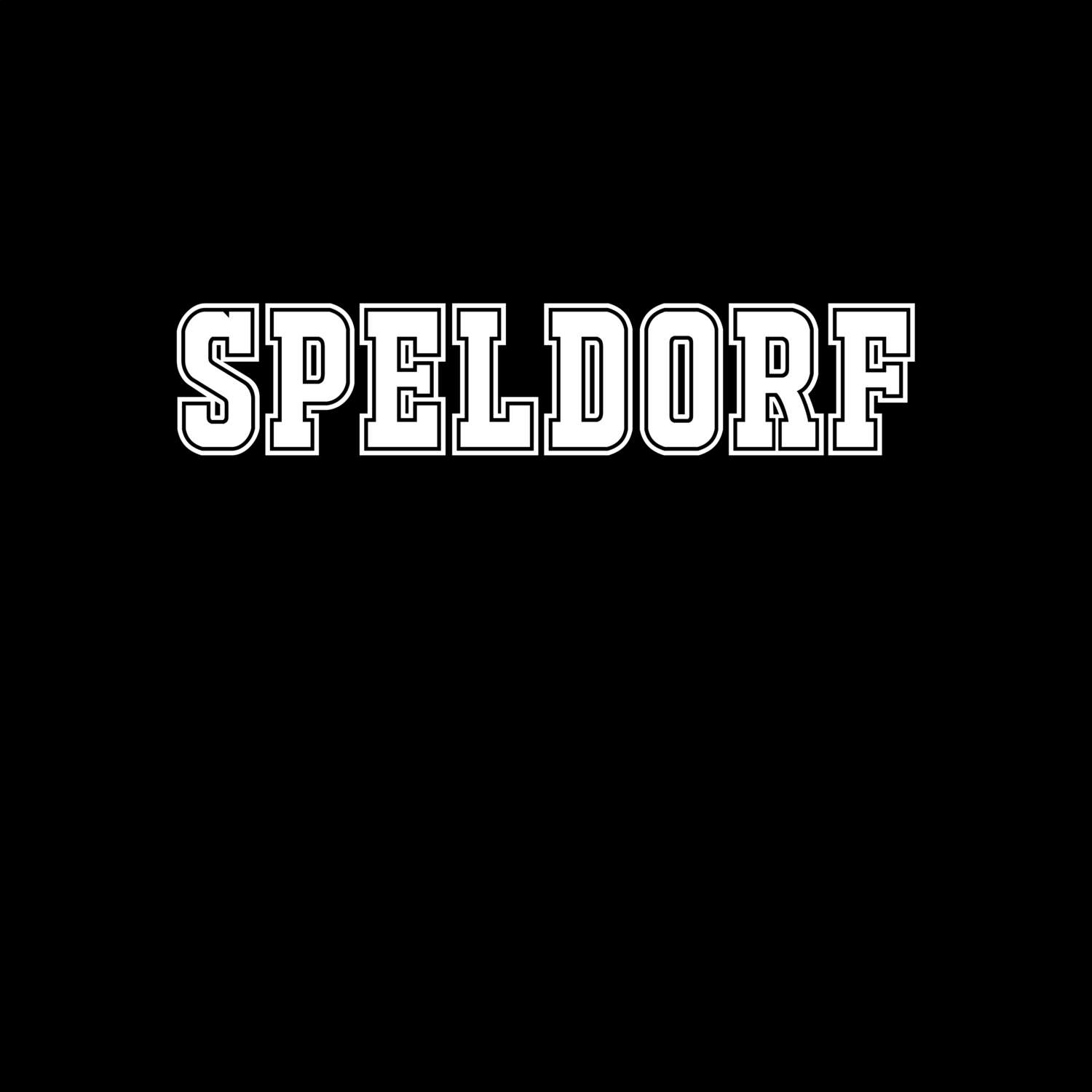 T-Shirt »Classic« für den Ort »Speldorf«