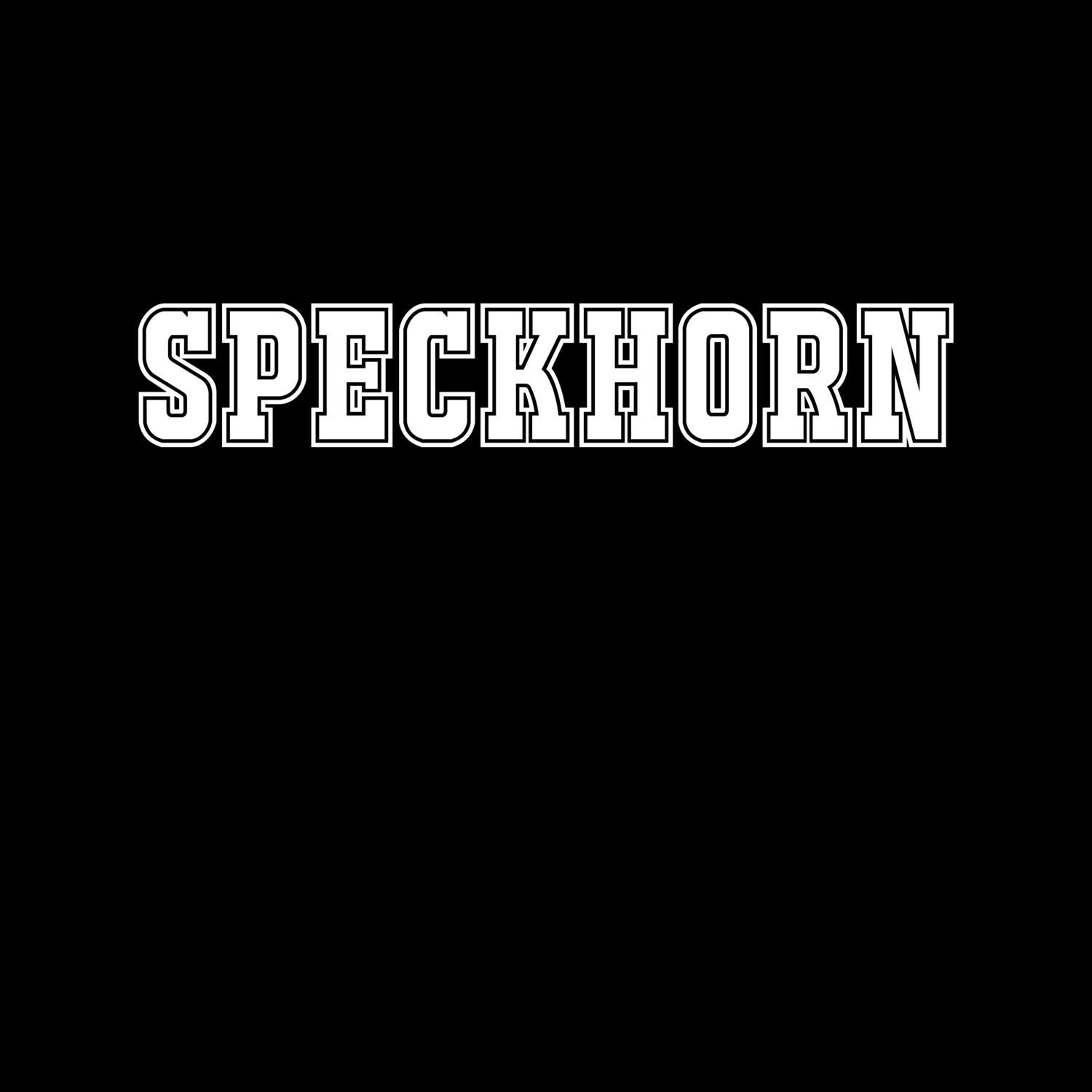 T-Shirt »Classic« für den Ort »Speckhorn«